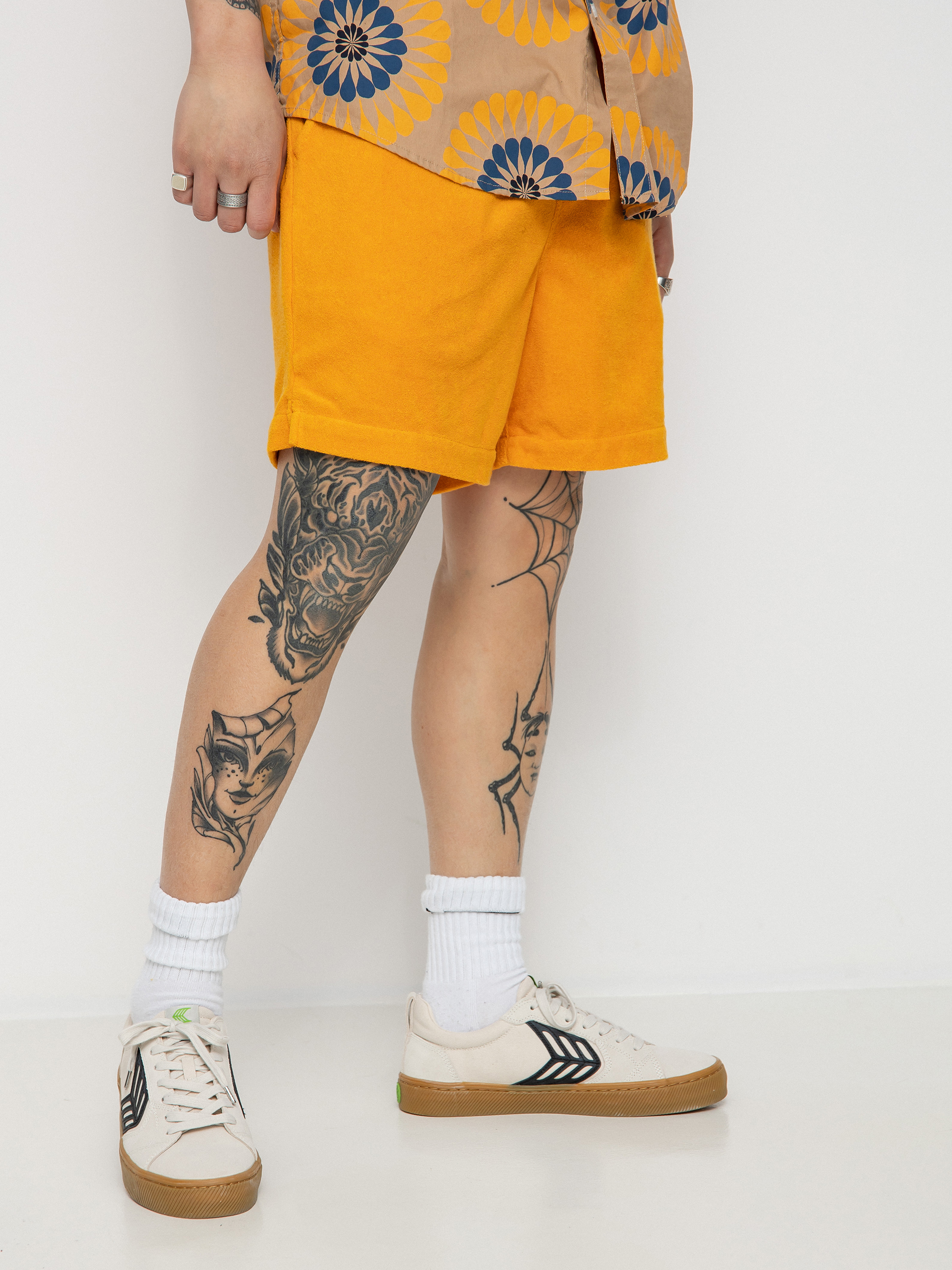 Șort Brixton Pacific Reserve Terry Cloth Sh (golden glow)