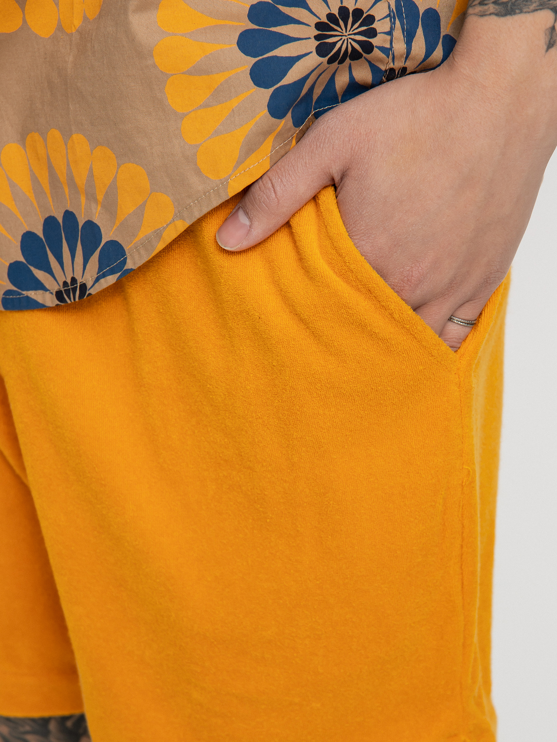 Șort Brixton Pacific Reserve Terry Cloth Sh (golden glow)