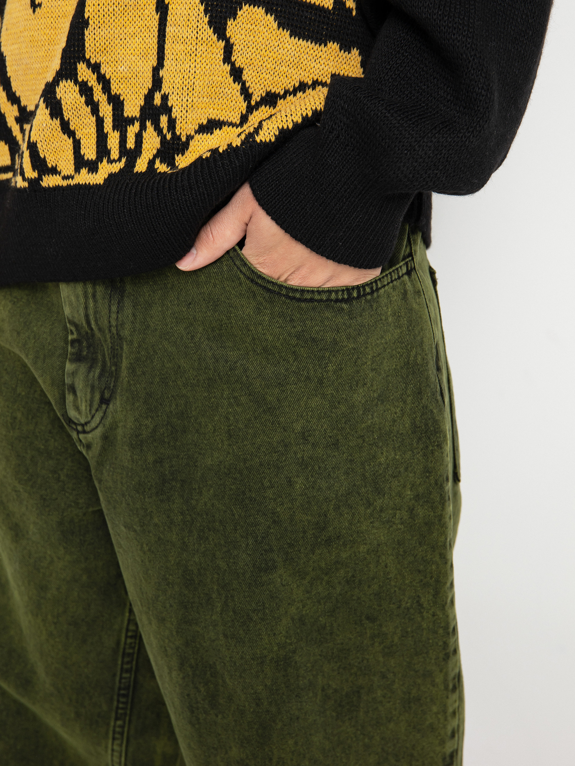 Pantaloni Polar Skate Big Boy (greenblack)