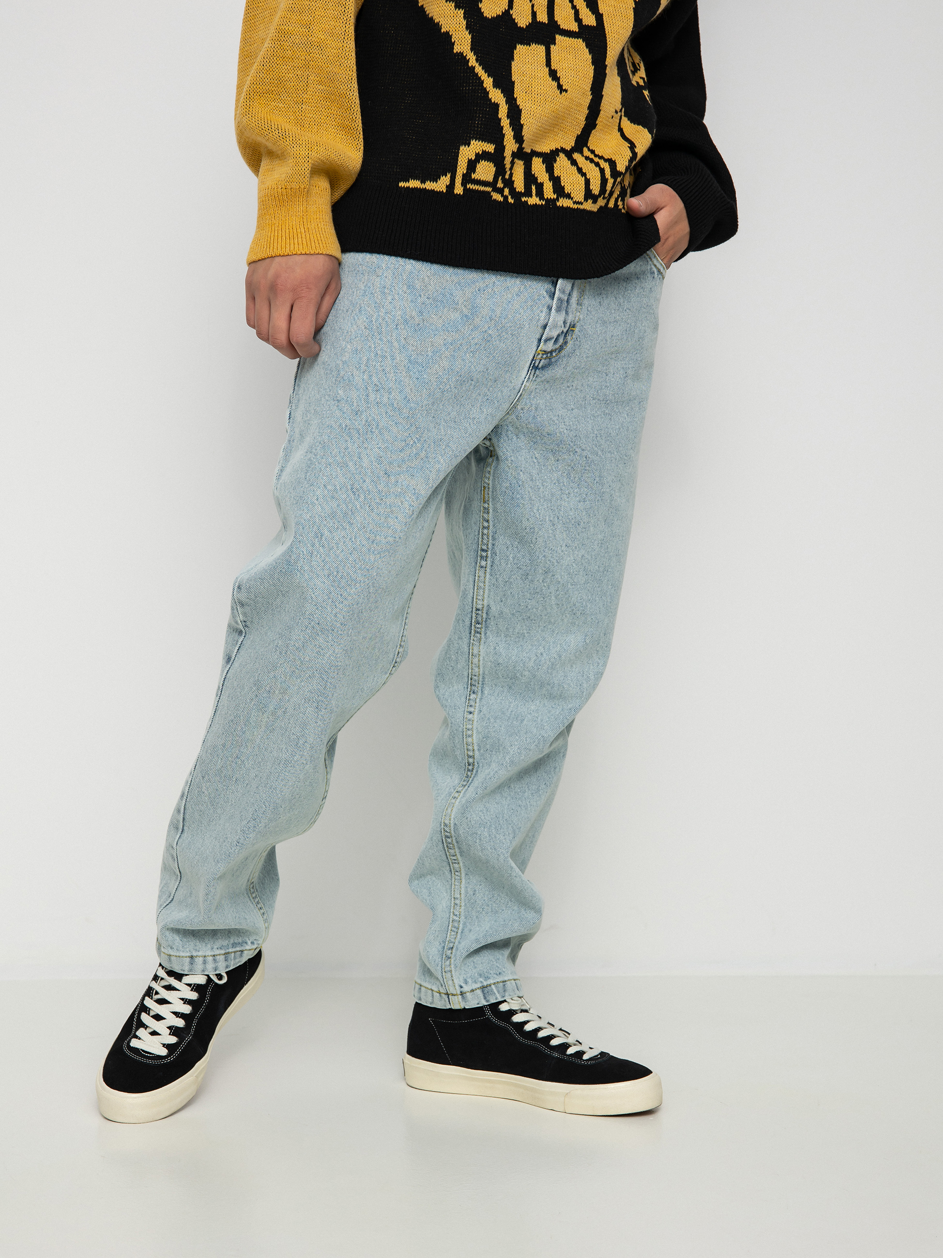 Pantaloni Polar Skate 92! Denim (light blue)