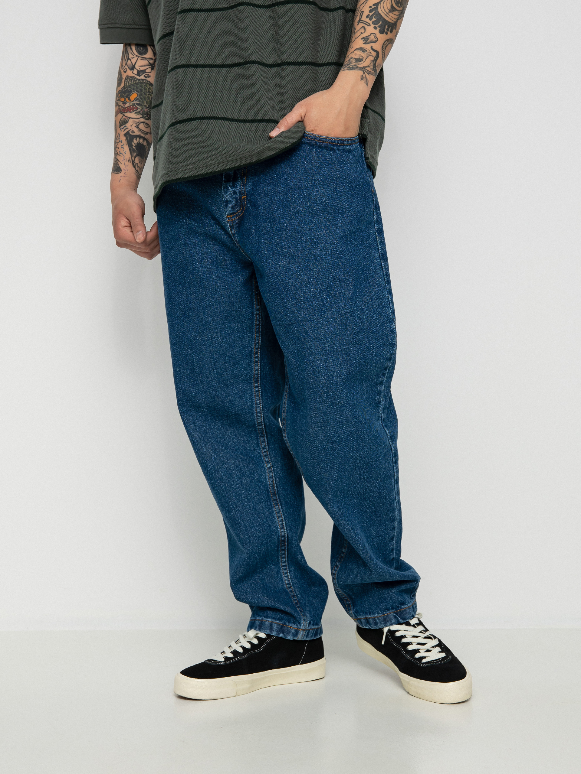 Pantaloni Polar Skate 92! Denim (dark blue)