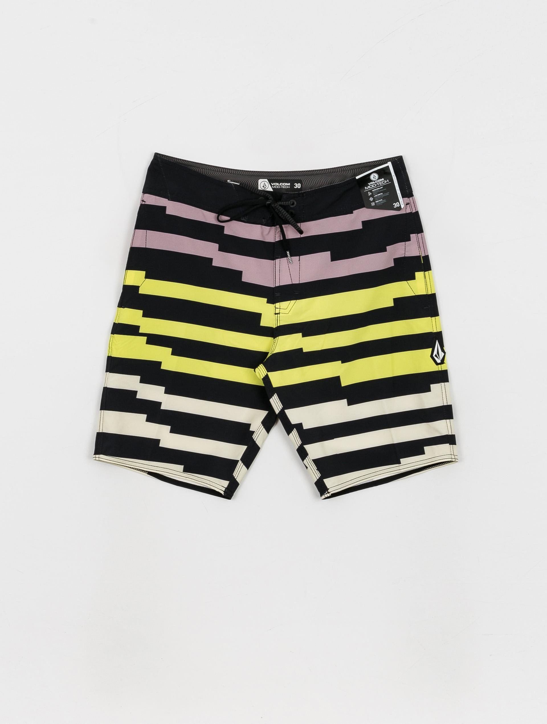 Șort pentru plajă Volcom Juxt Quarta Mod 20 (black)