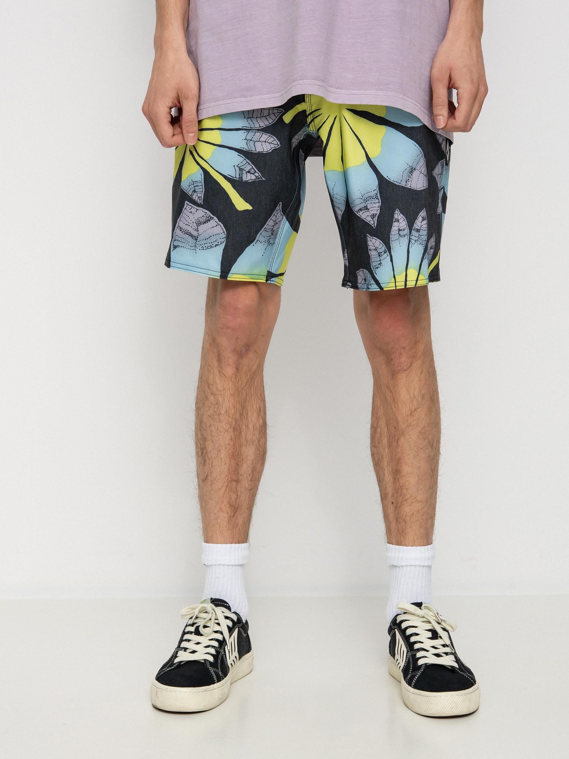 u0218ort pentru plaju0103 Volcom Sunder Stoney 19 (black)