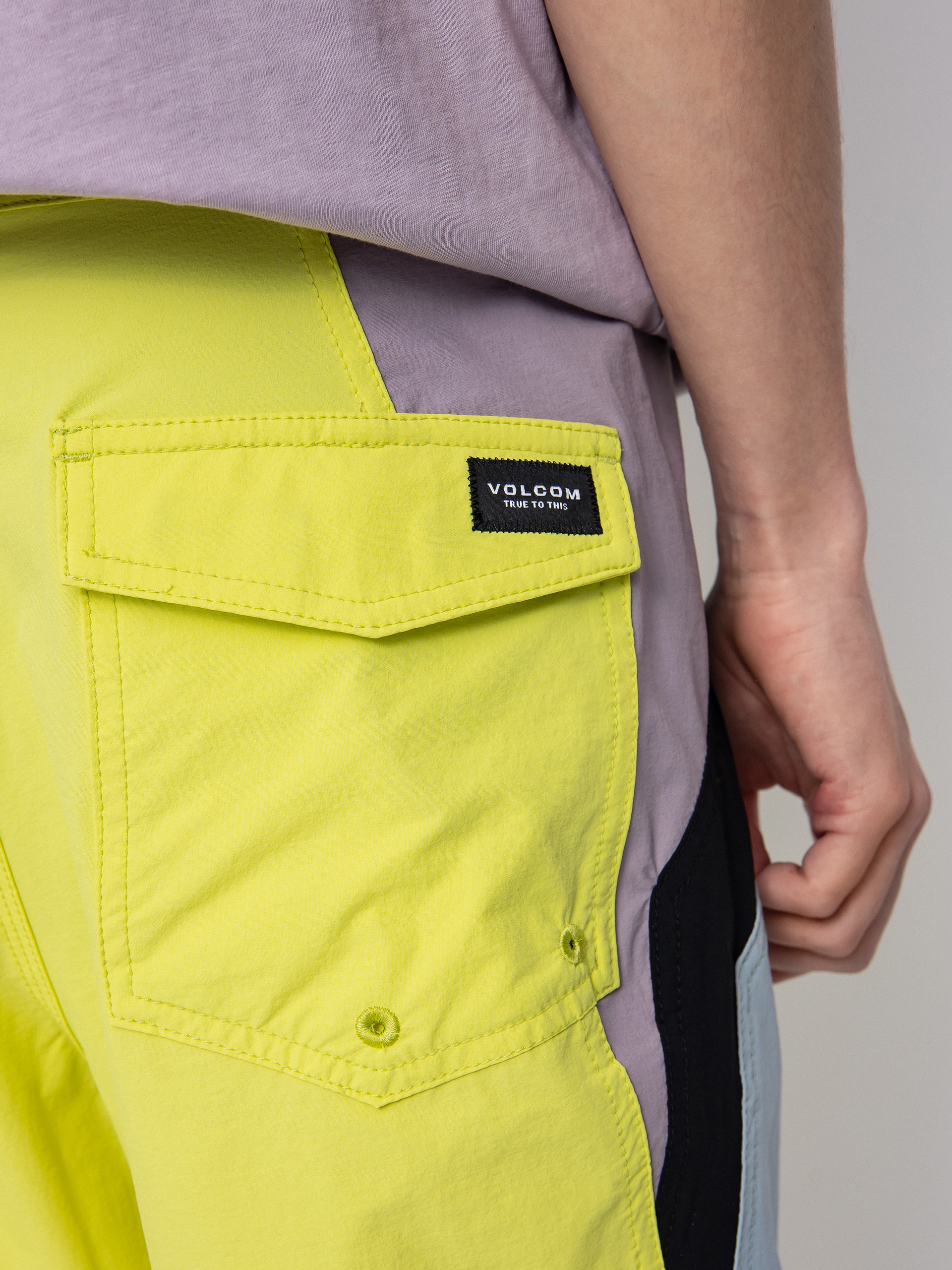 Șort pentru plajă Volcom Surf Vitals Noa Deane Lib 20 (limeade)