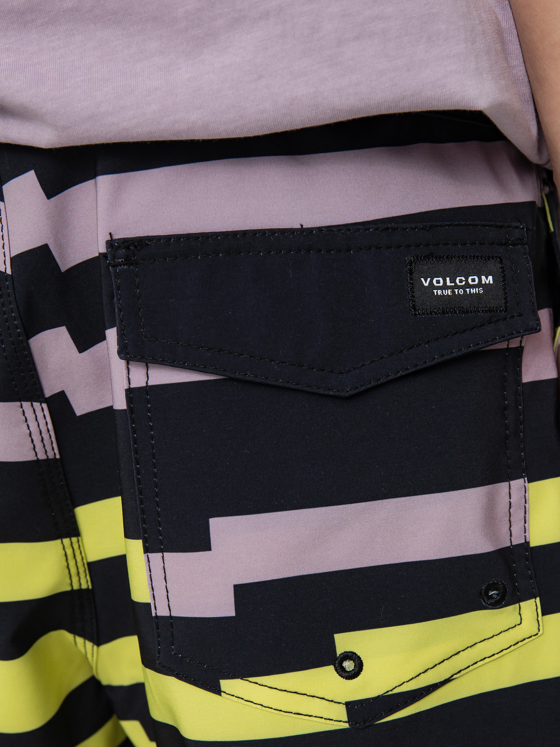 Șort pentru plajă Volcom Juxt Quarta Mod 20 (black)