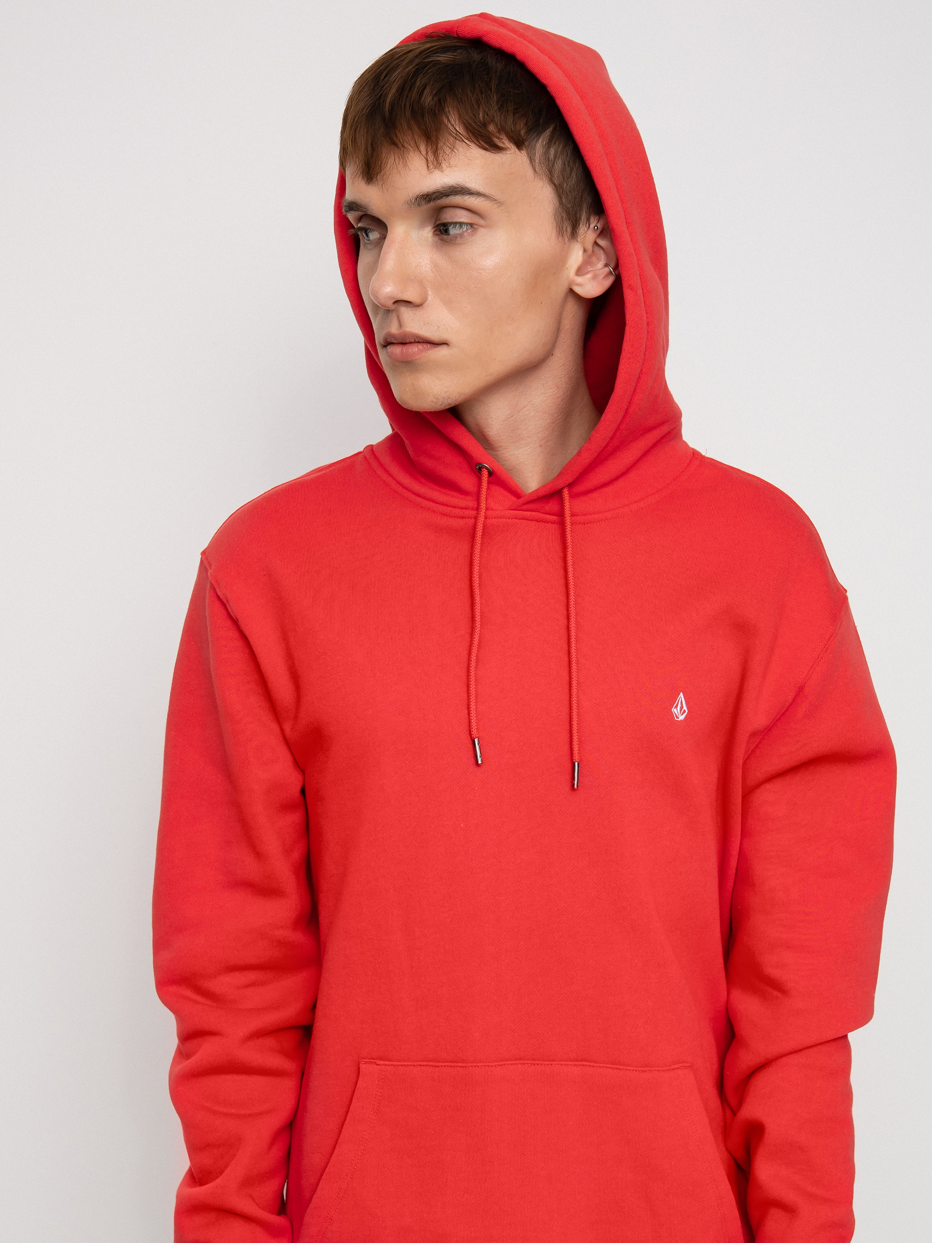 Hanorac cu glugă Volcom Single Stone HD (cayenne)