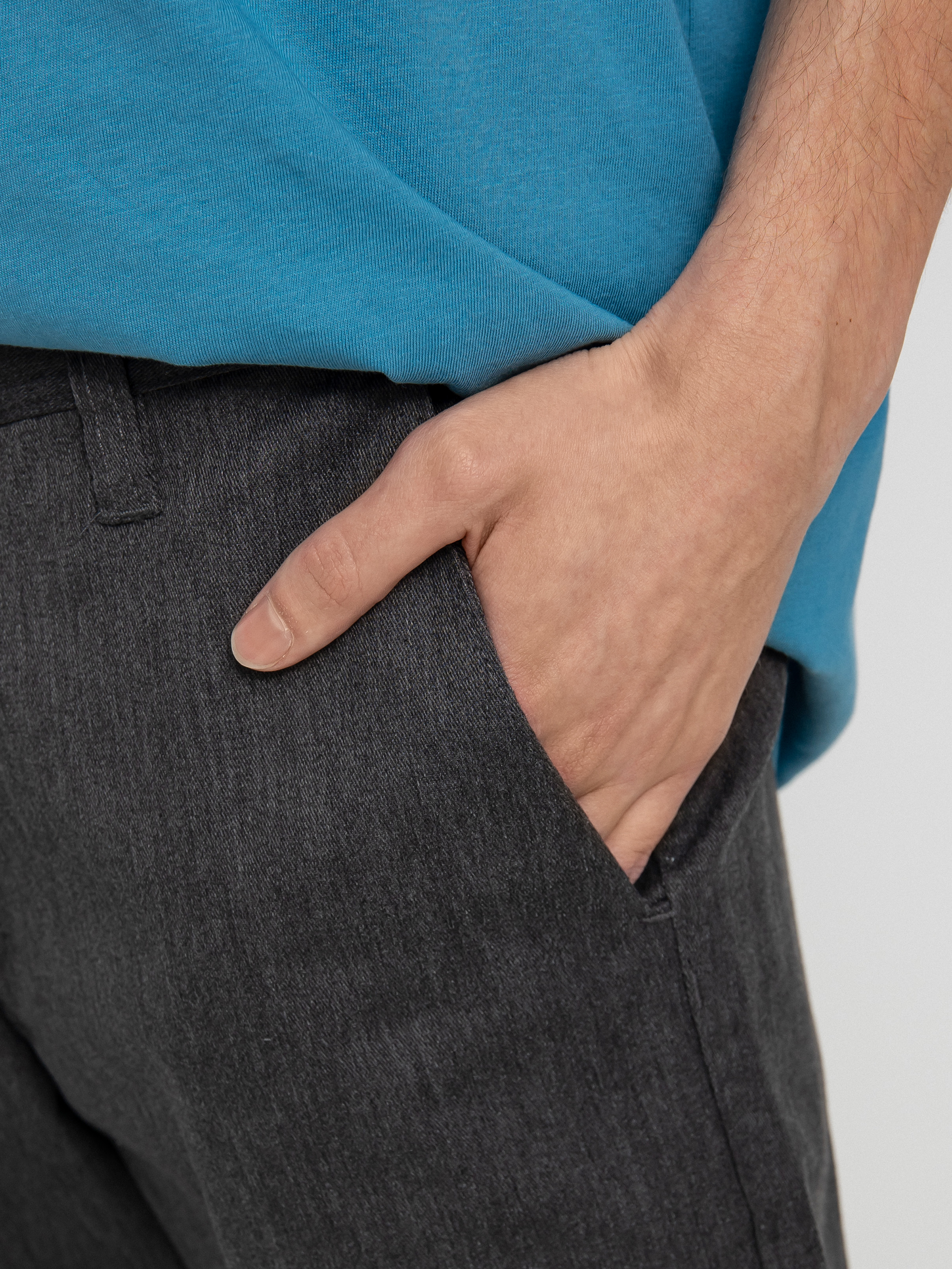 Șort Volcom Frickin Mdrn Stch 19 (charcoal heather)