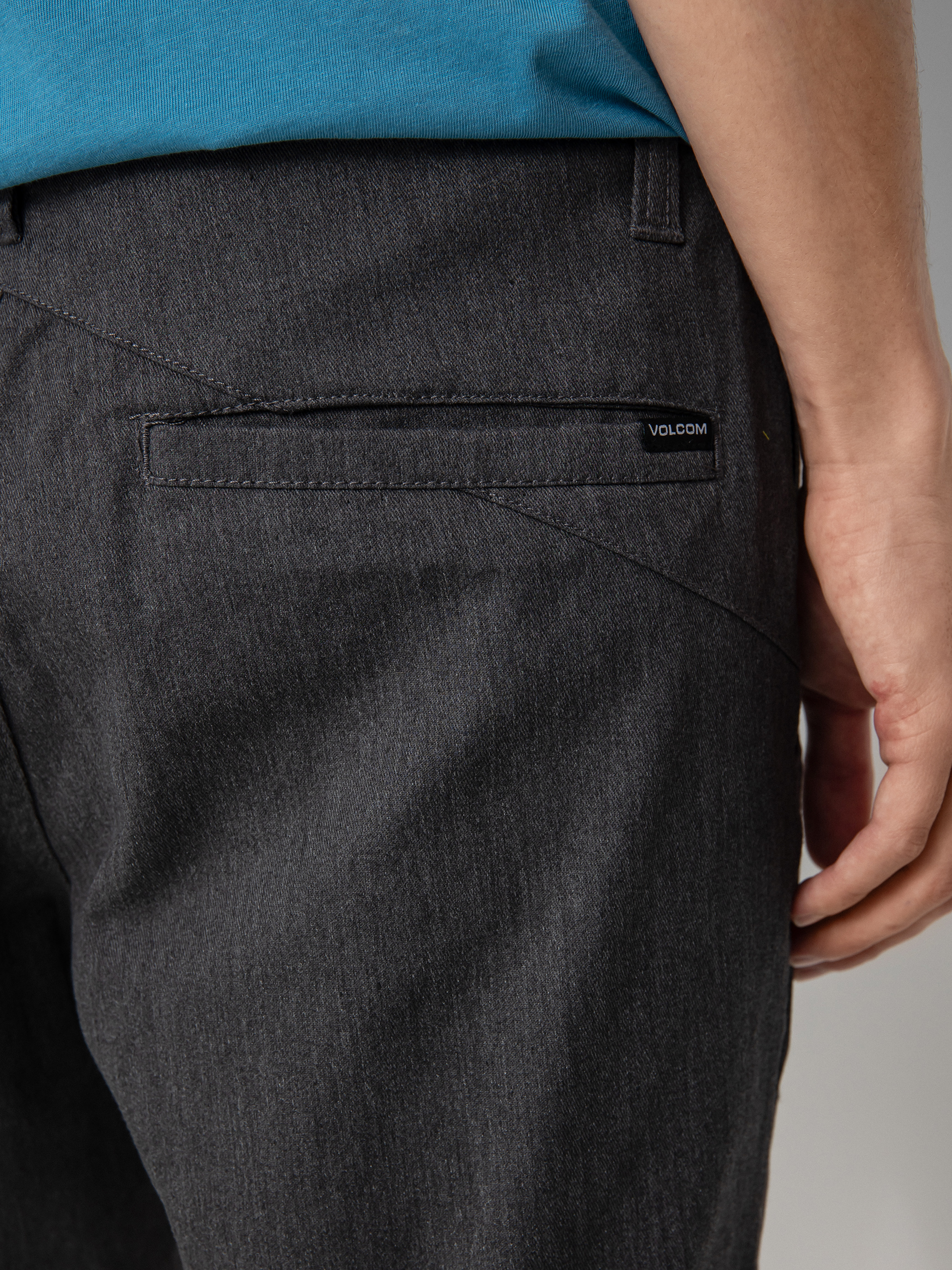 Șort Volcom Frickin Mdrn Stch 19 (charcoal heather)