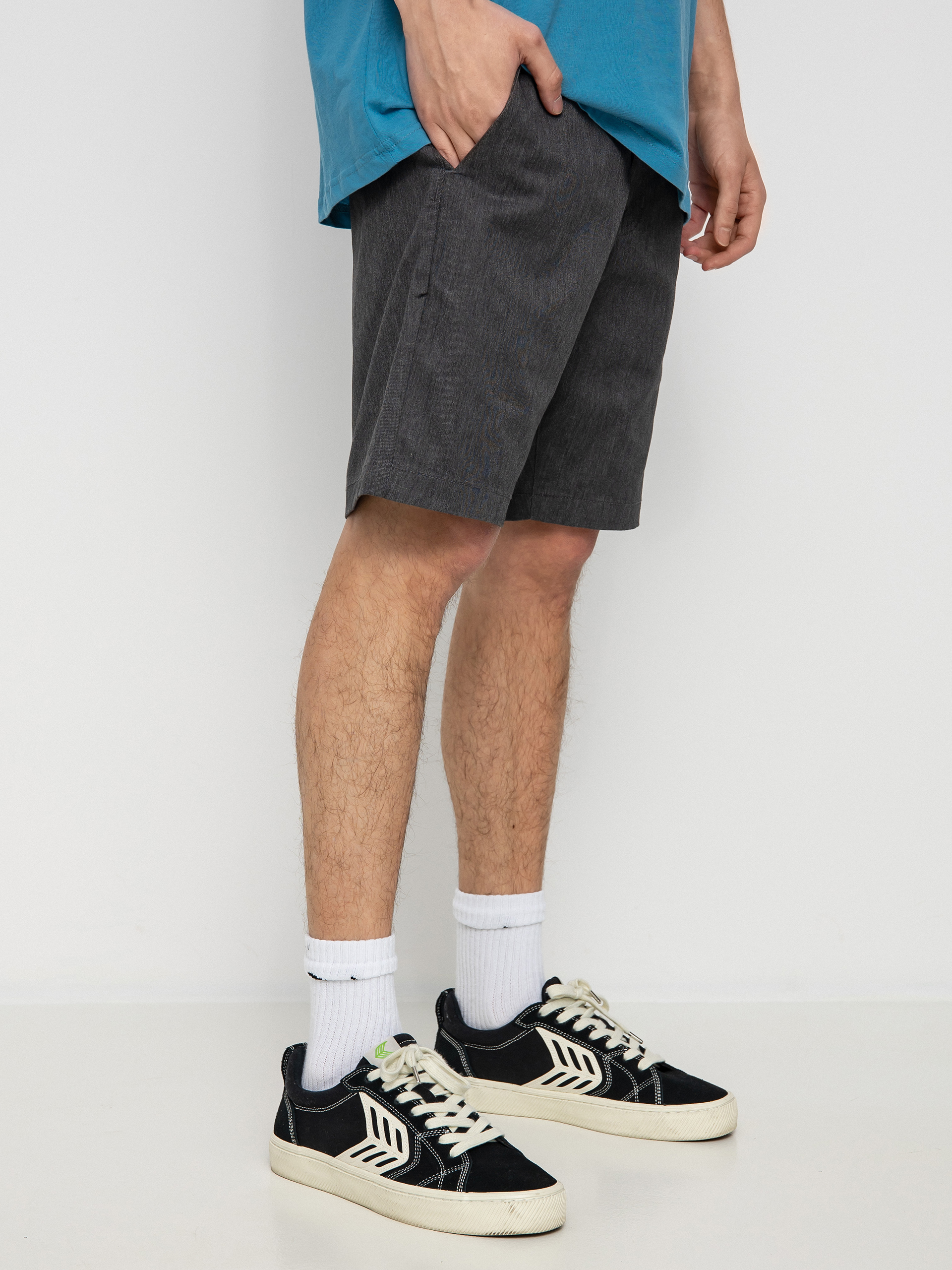 Șort Volcom Frickin Mdrn Stch 19 (charcoal heather)