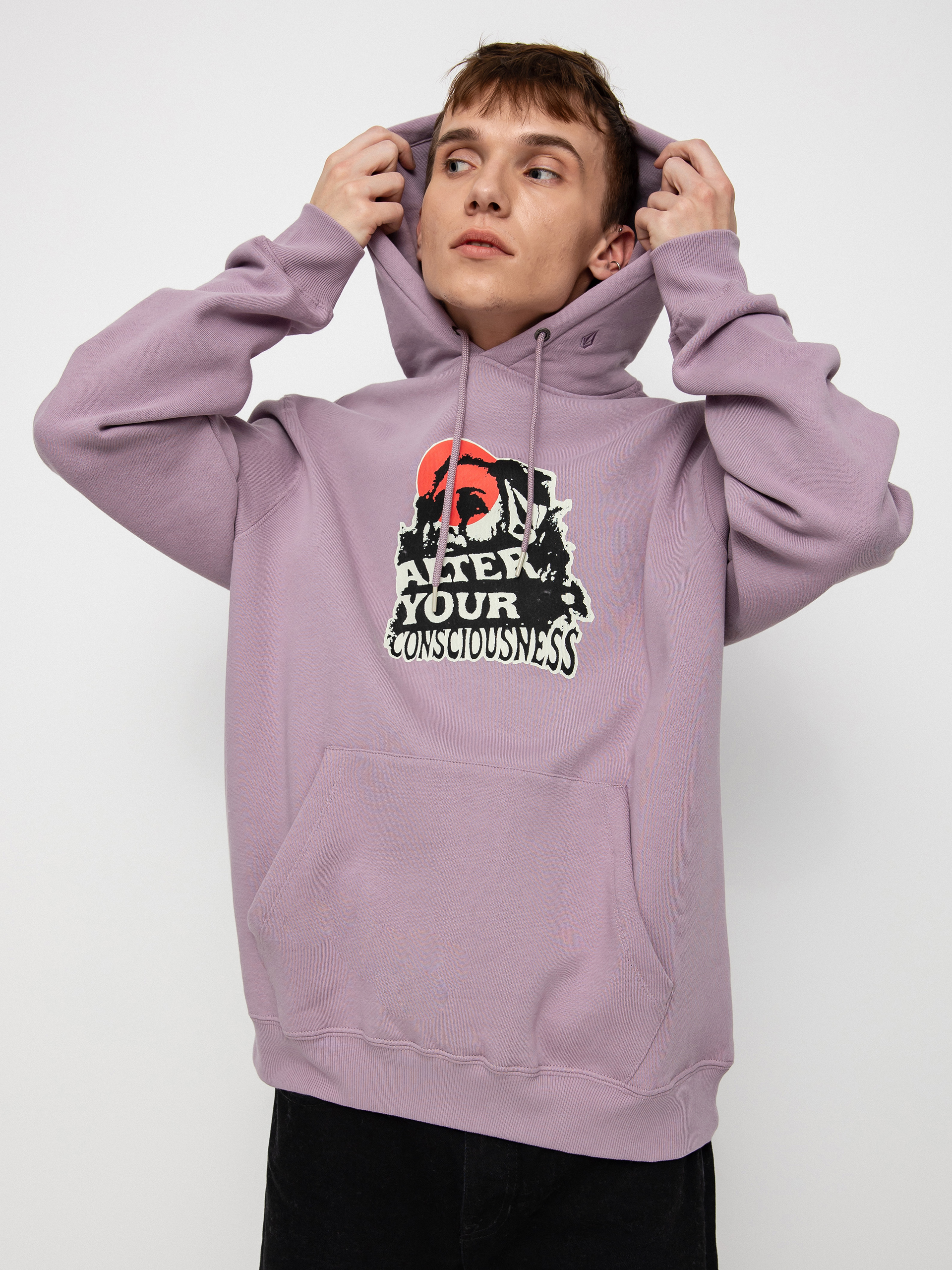 Hanorac cu glugă Volcom Shockwave HD (nirvana)