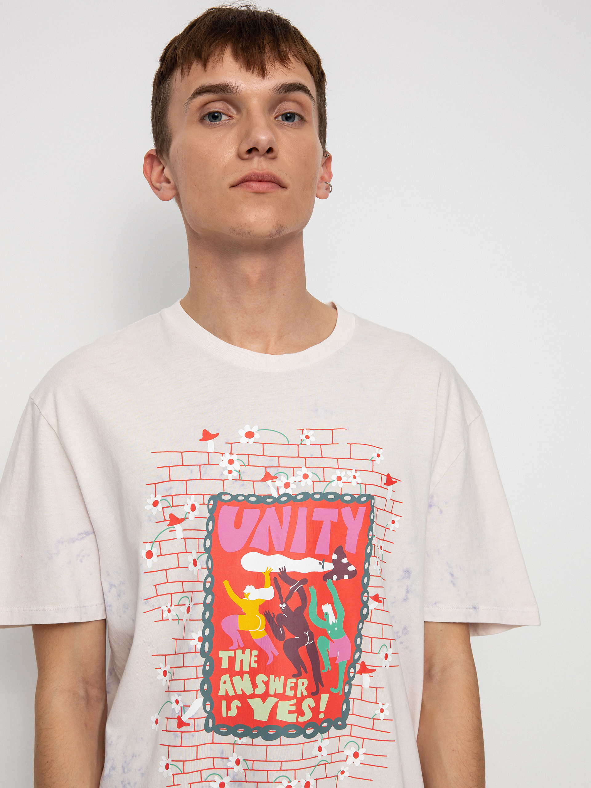 Tricou Volcom Egle Zvirblyte 2 (angled bleach wash)