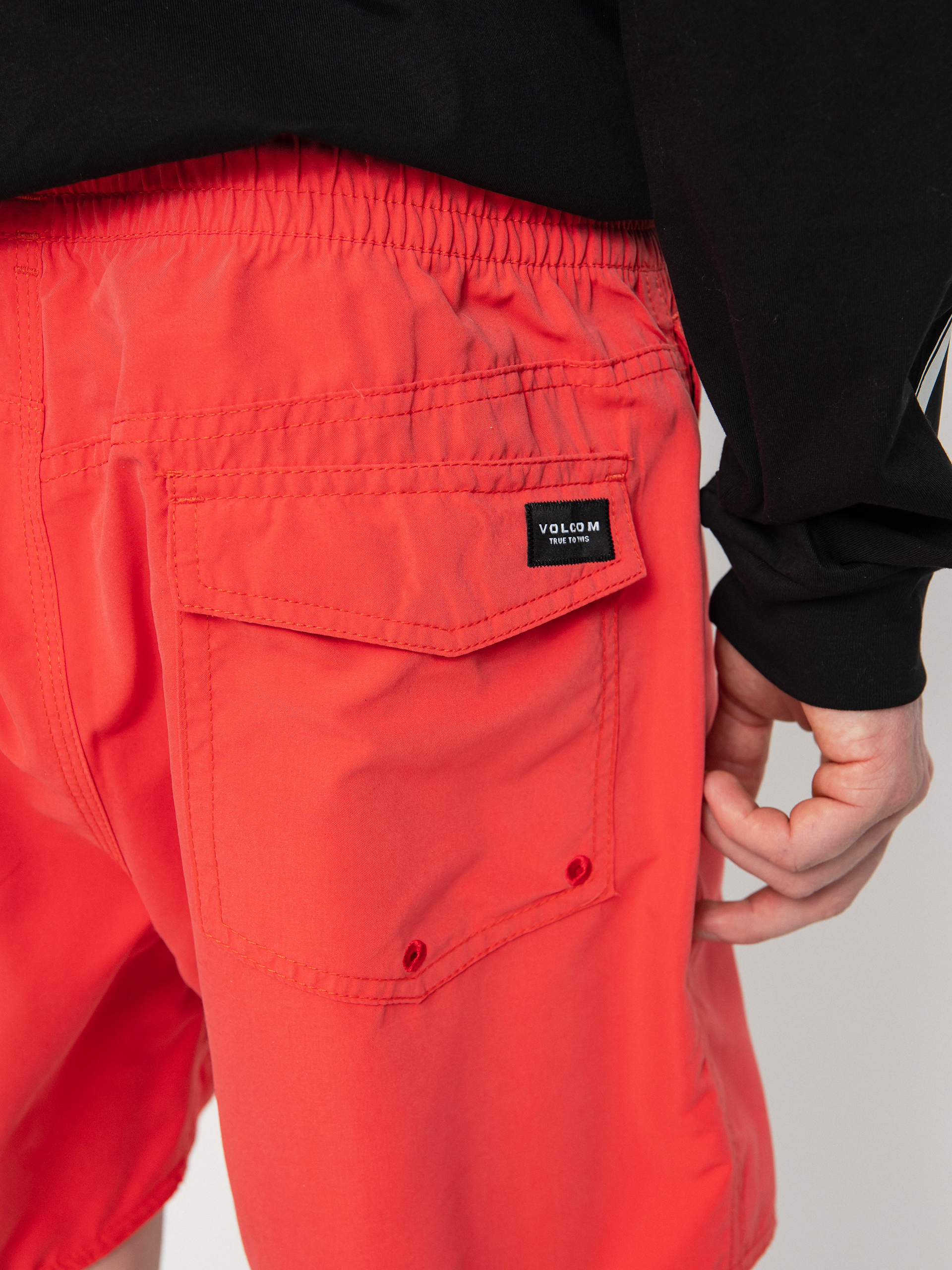 Șort pentru plajă Volcom Lido Solid Trunk 16 (cayenne) 