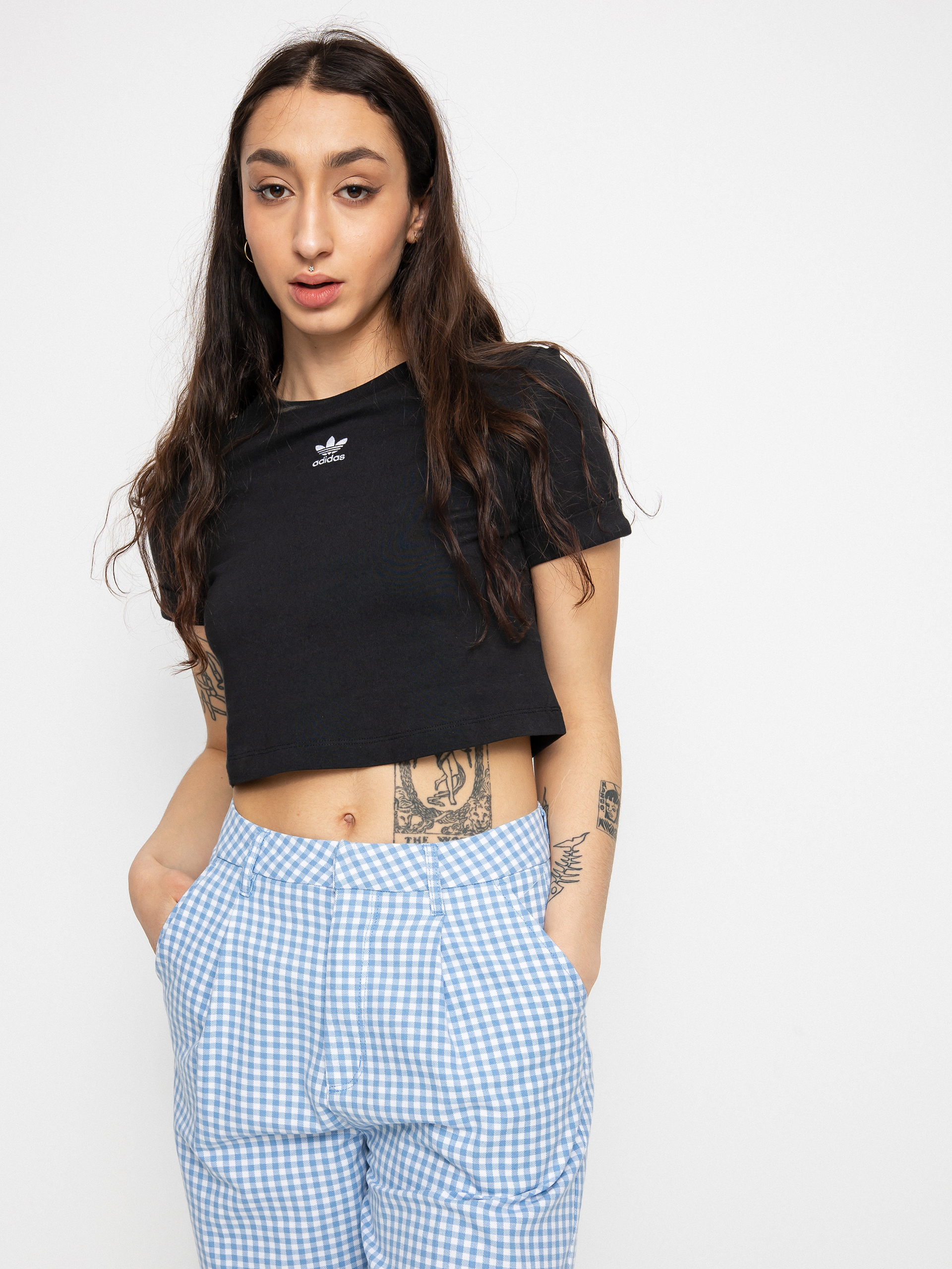 Tricou adidas Originals Crop Top Wmn (black)