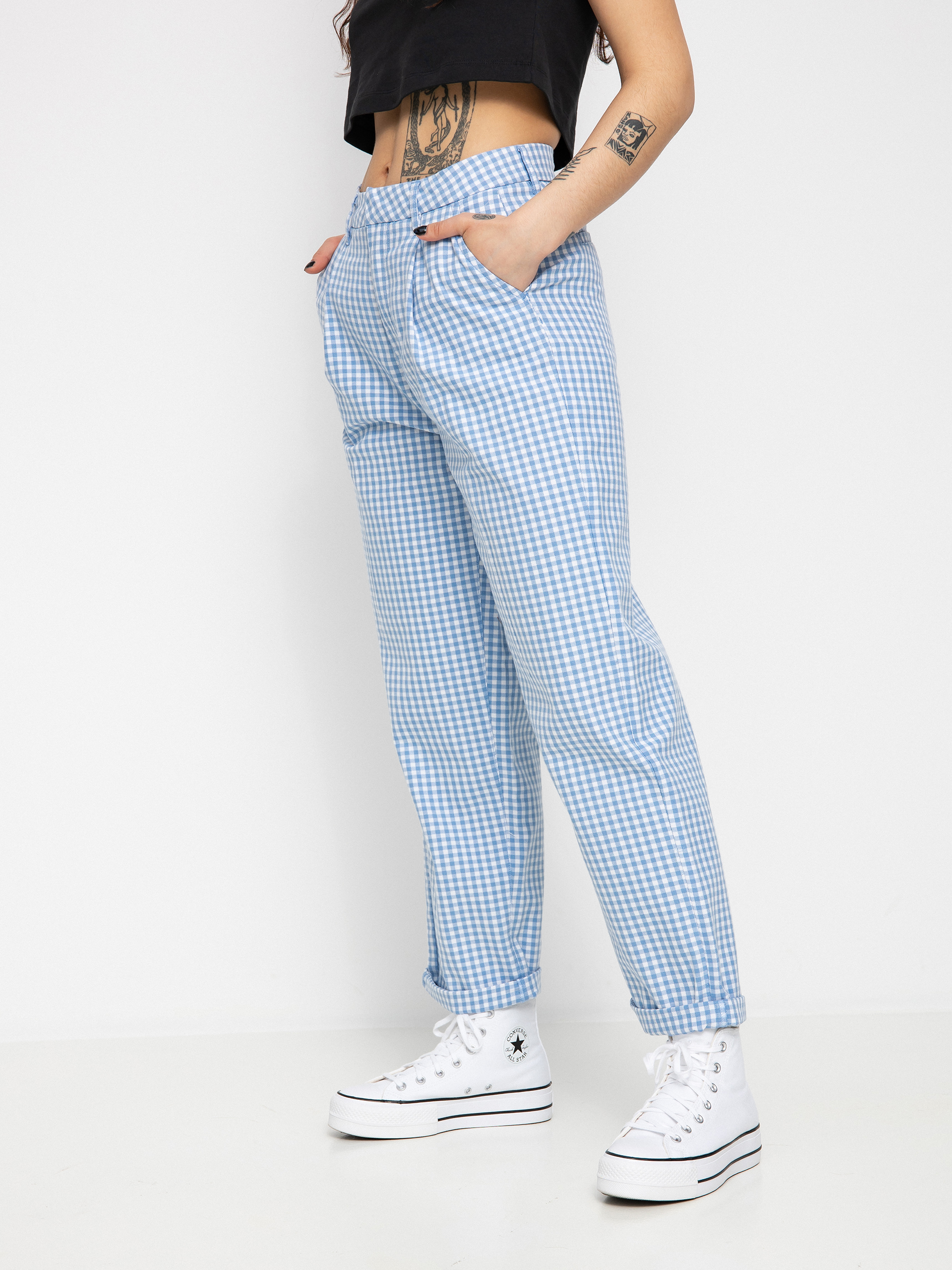 Pantaloni Brixton Victory Trouser Wmn (casa blanca blue)