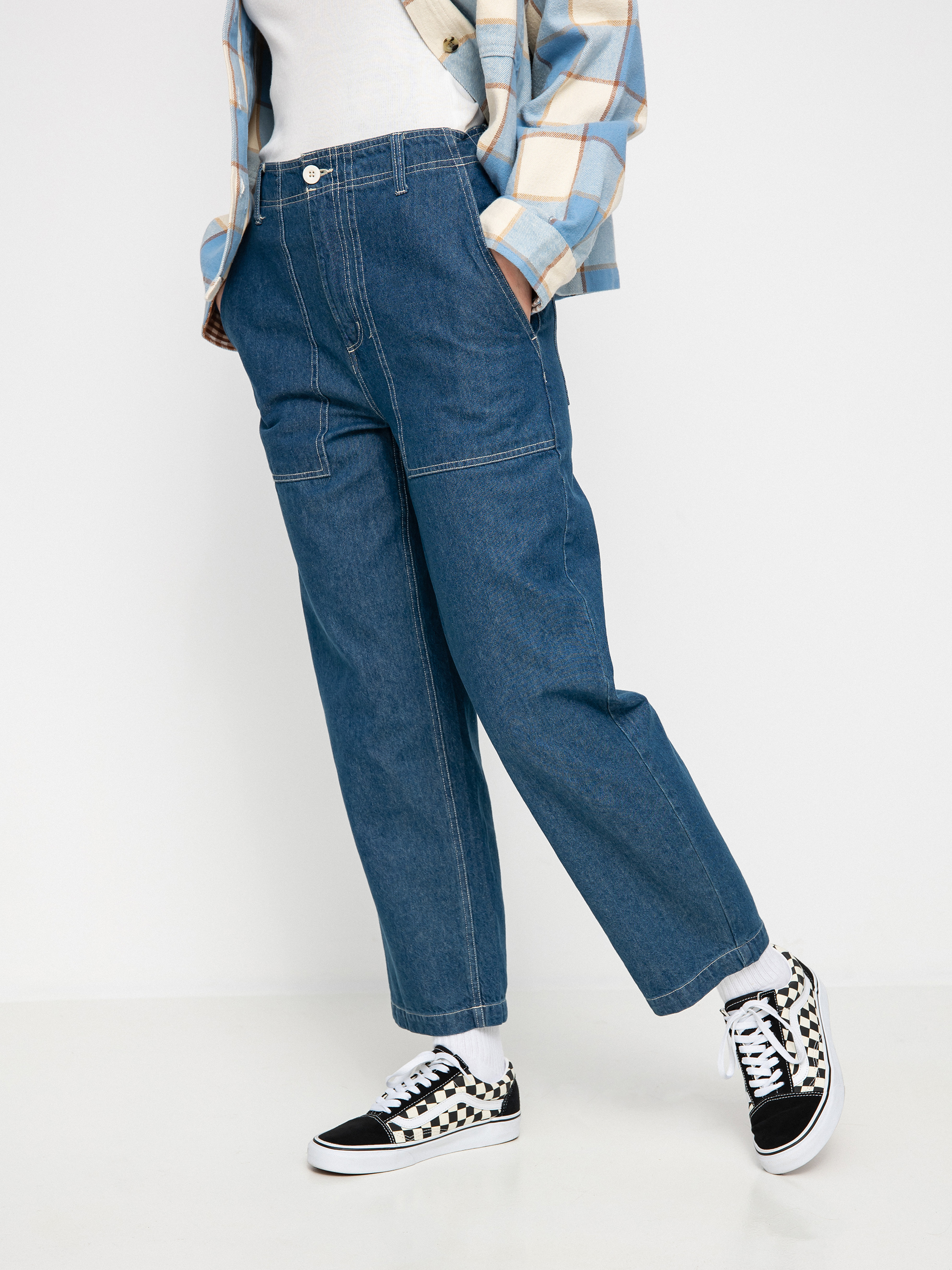 Pantaloni Brixton Vancouver Wmn (indigo rinse)