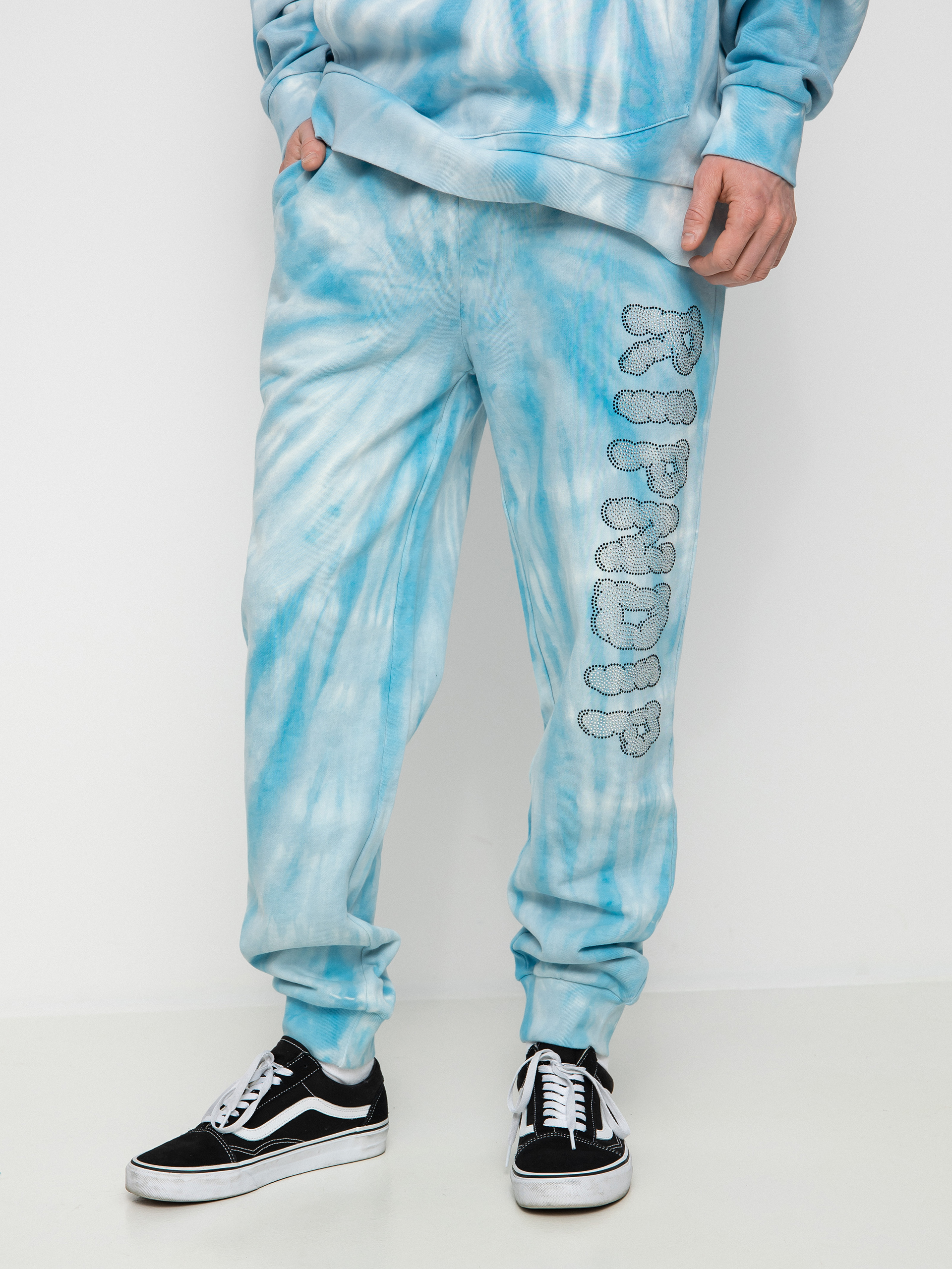 Pantaloni RipNDip Sent From Heaven (light blue spiral dye)