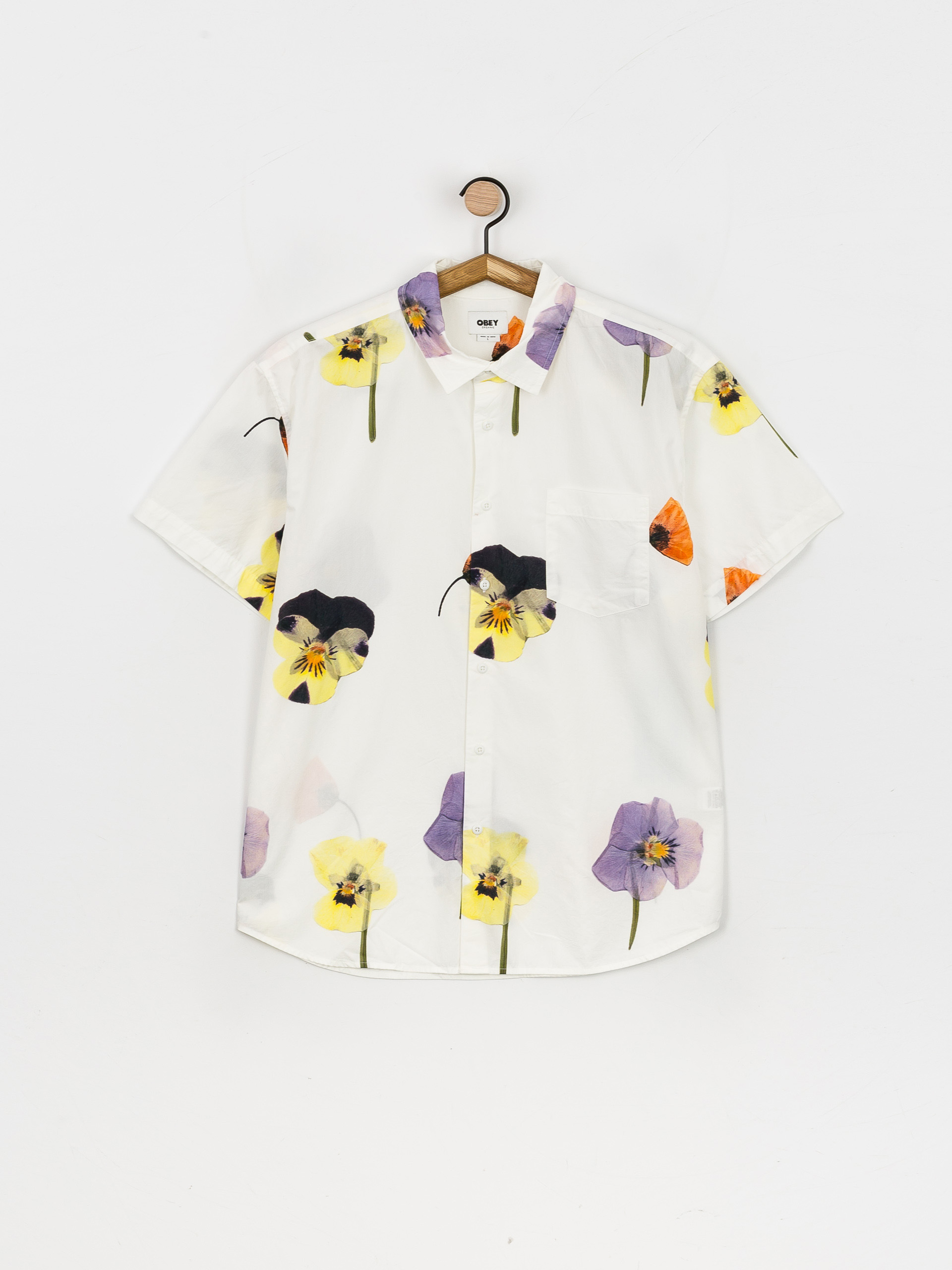 Cămașă OBEY Redux (white multi)