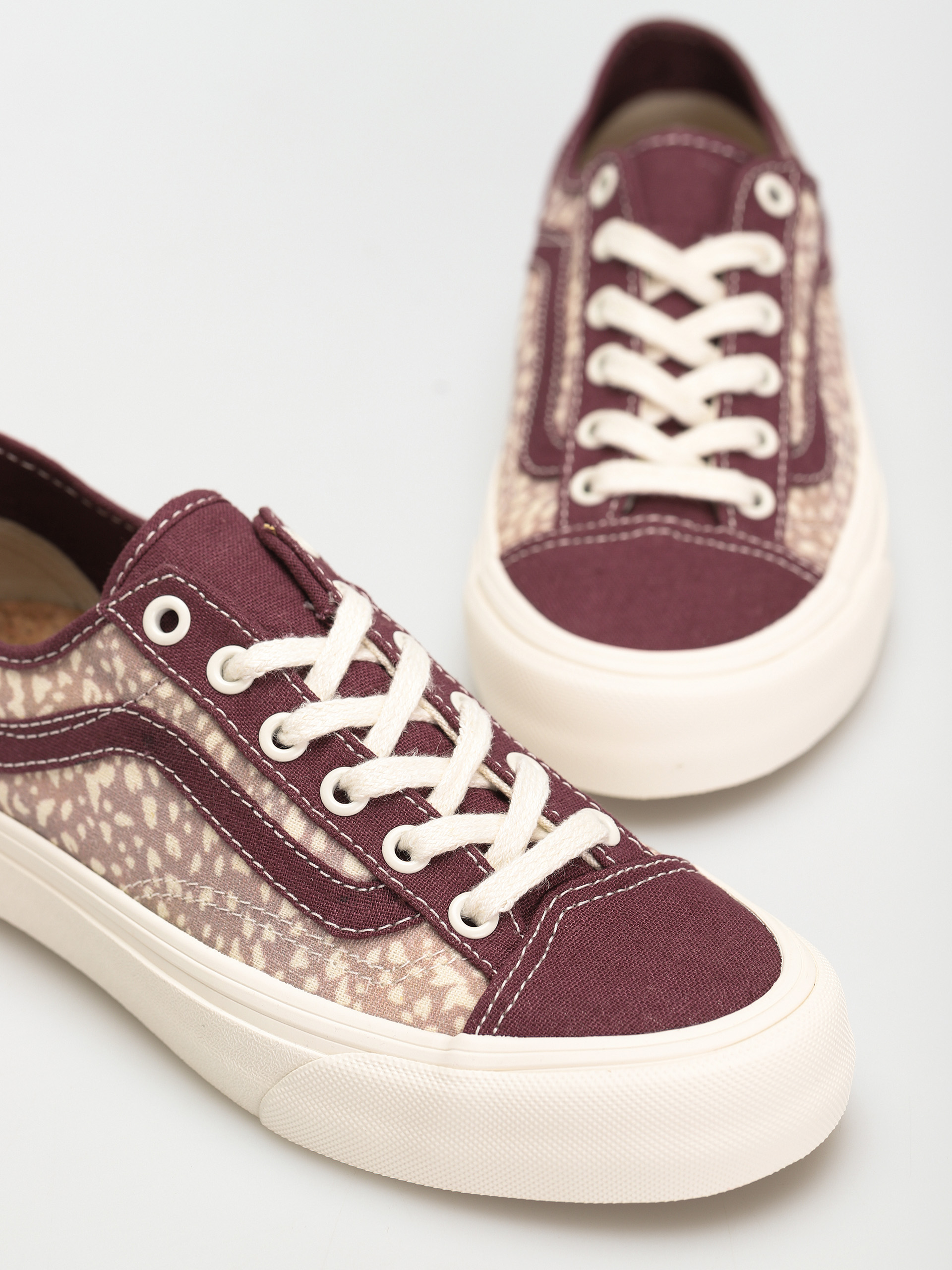Pantofi Vans Style 36 Decon Sf (eco theory/animal/mauve wine)
