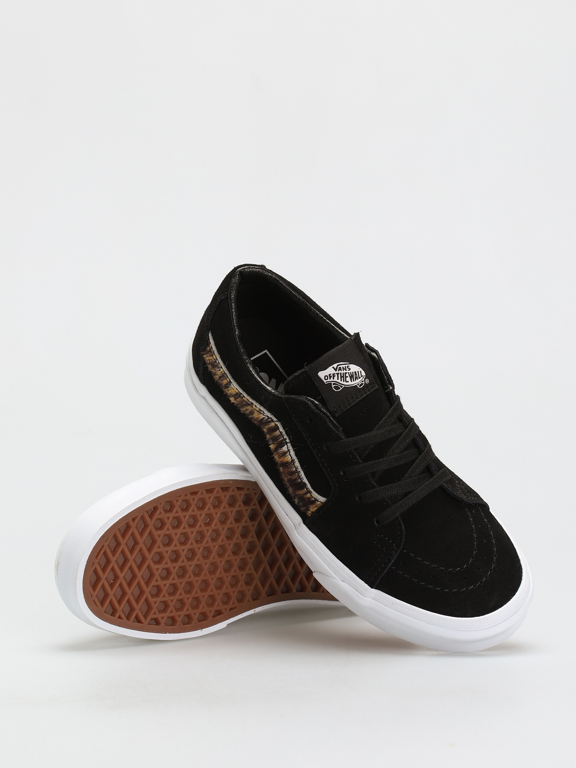 Pantofi Vans Sk8 Low (soft suede/black/tiger)