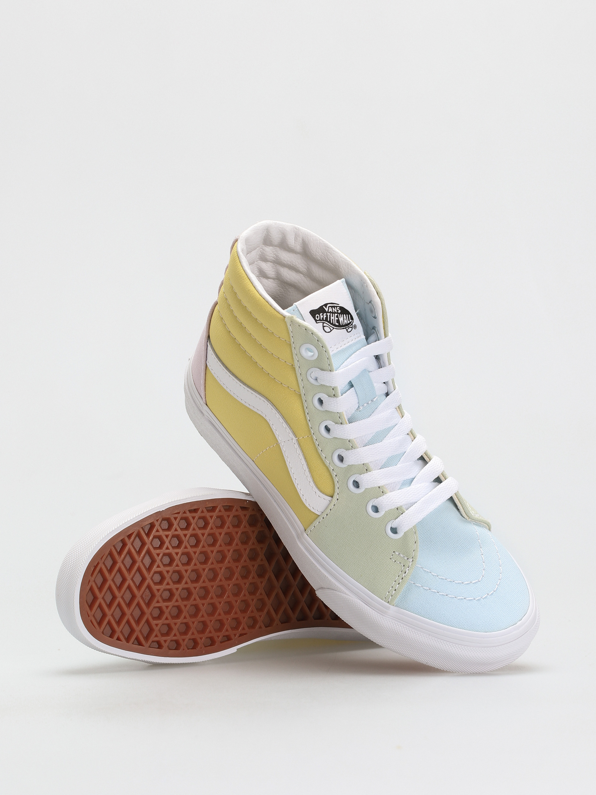 Pantofi Vans Sk8 Hi (pastel block/multi/true white)
