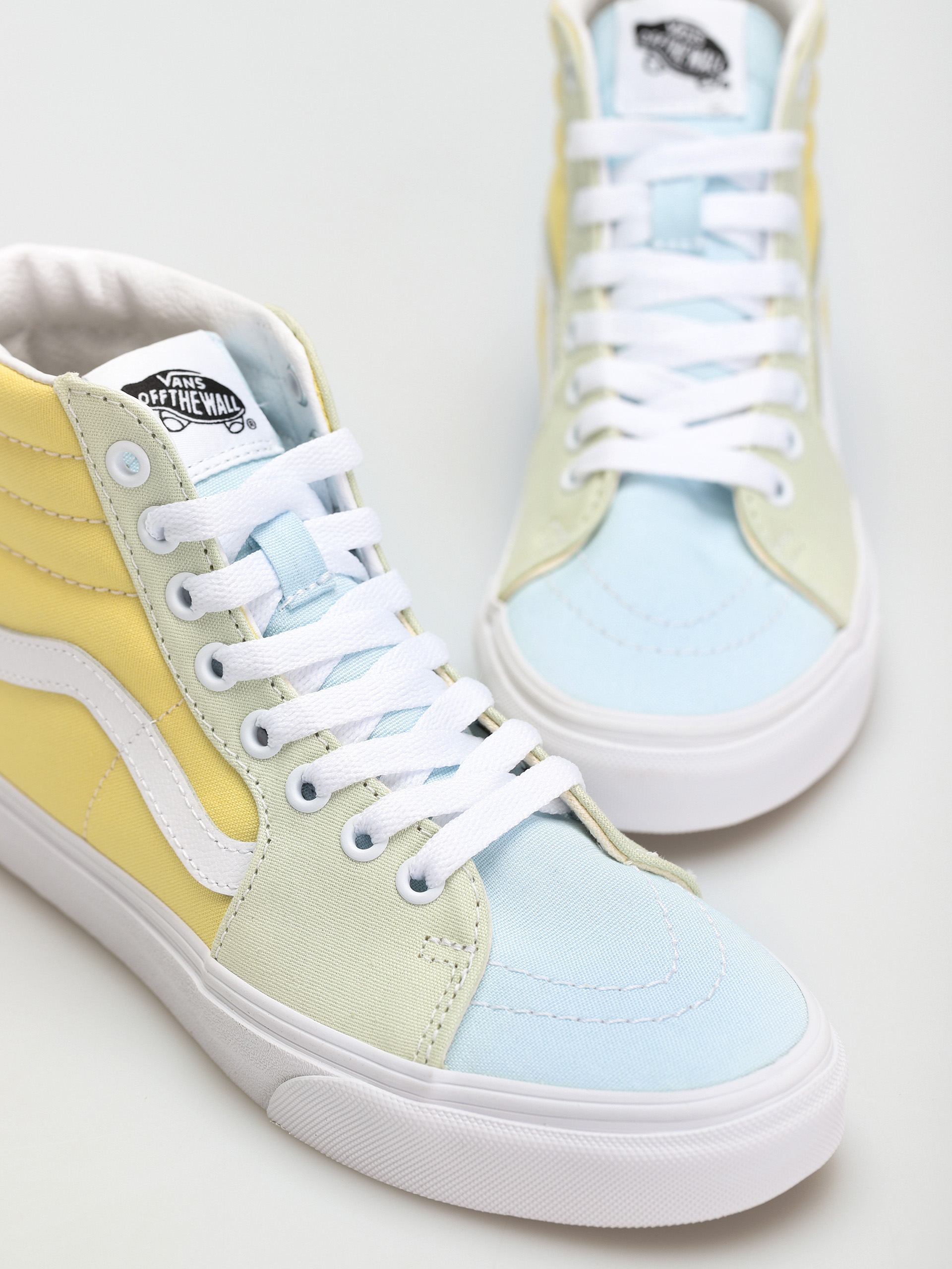 Pantofi Vans Sk8 Hi (pastel block/multi/true white)
