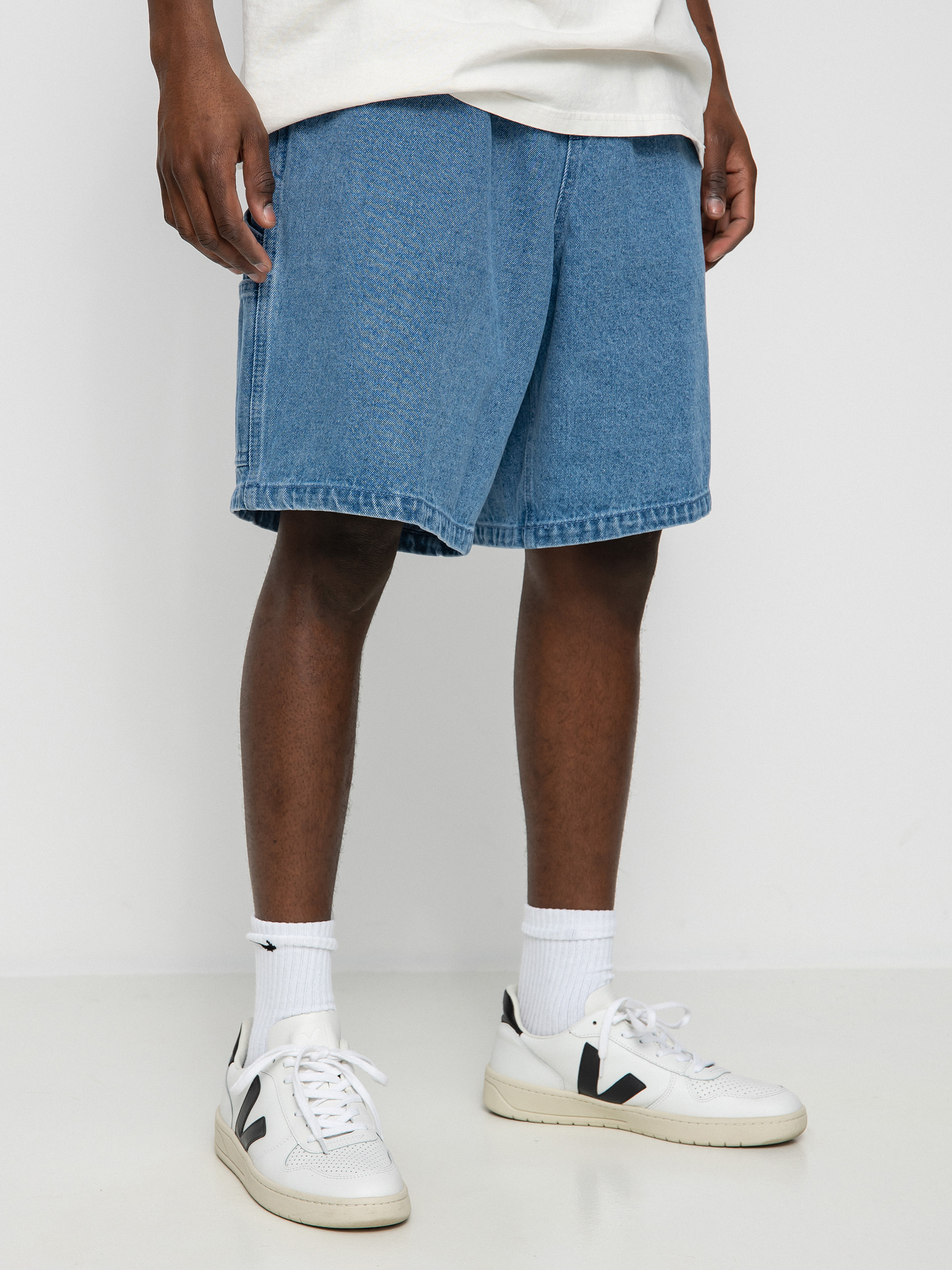 Șort OBEY Easy Denim Carpenter (light indigo)