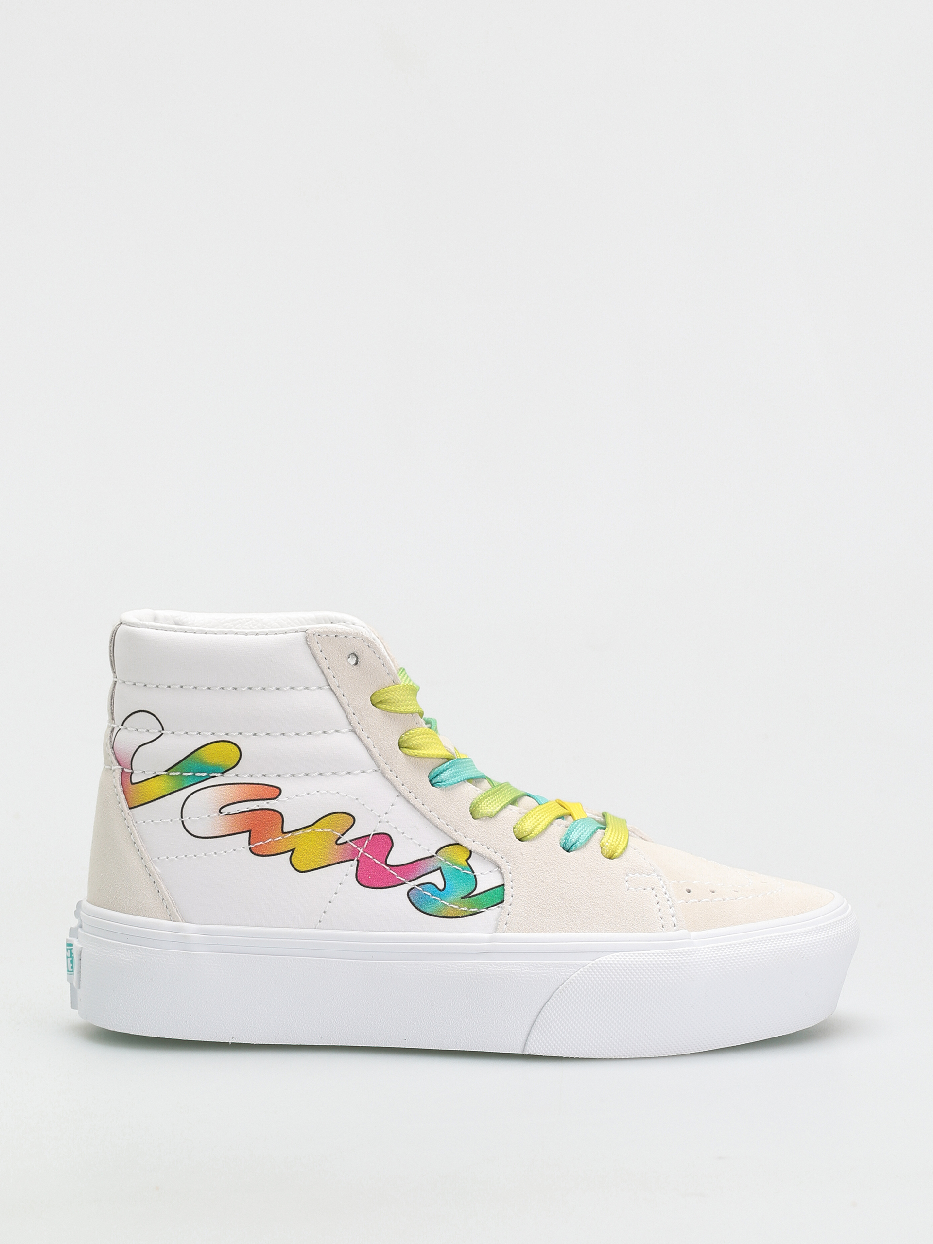 Pantofi Vans Sk8 Hi Platform 2.0 (spring fade/white/true white)