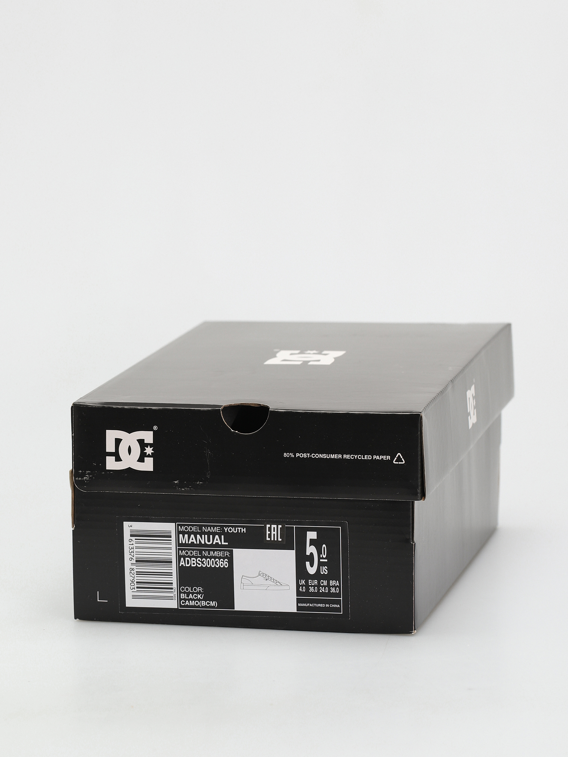 Pantofi pentru copii DC Manual JR (black/camo)