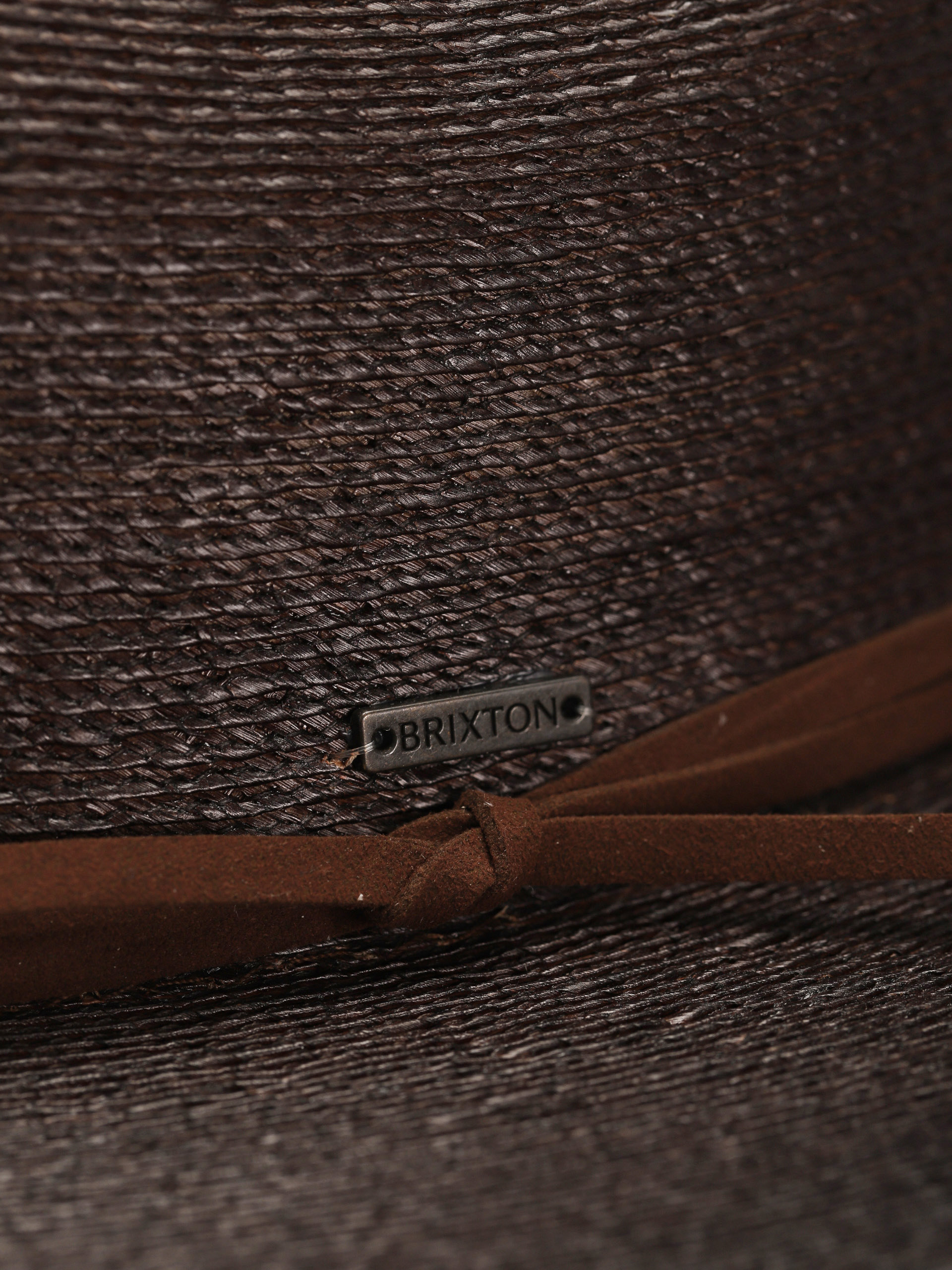 Pălărie Brixton Sedona Straw Reserve Cowboy Ha (deep brown)