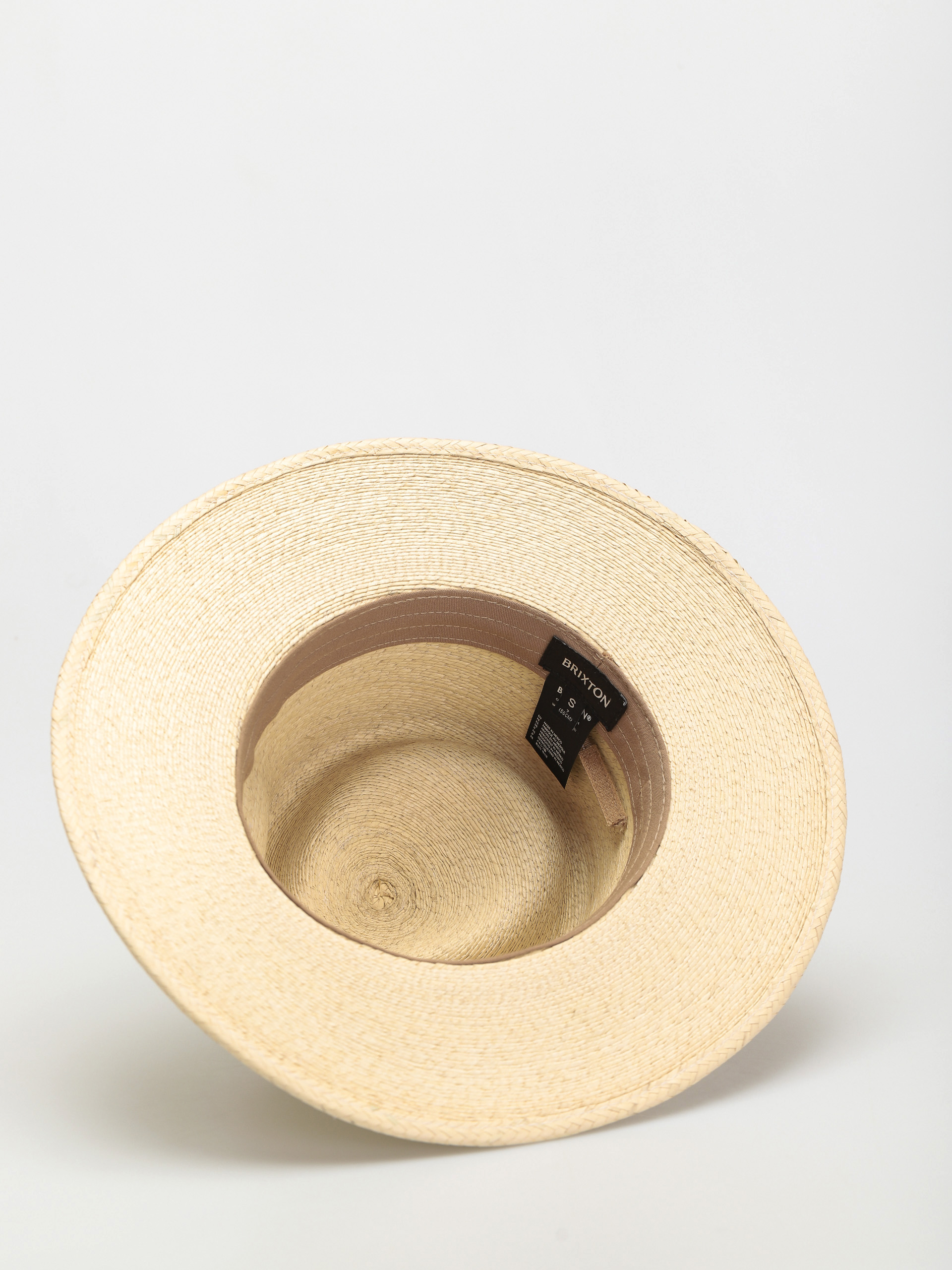 Pălărie Brixton Marcos Fedora (natural)