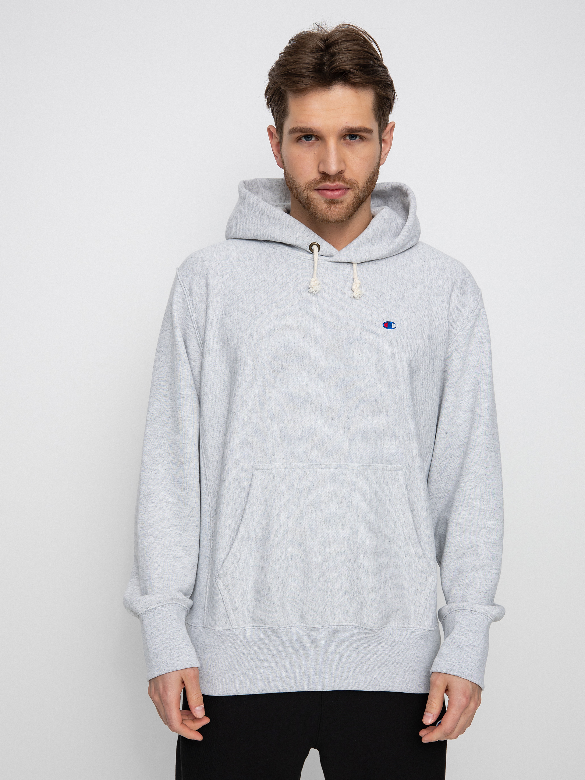 Hanorac cu glugă Champion Hooded Sweatshirt 217233 HD (loxgm)