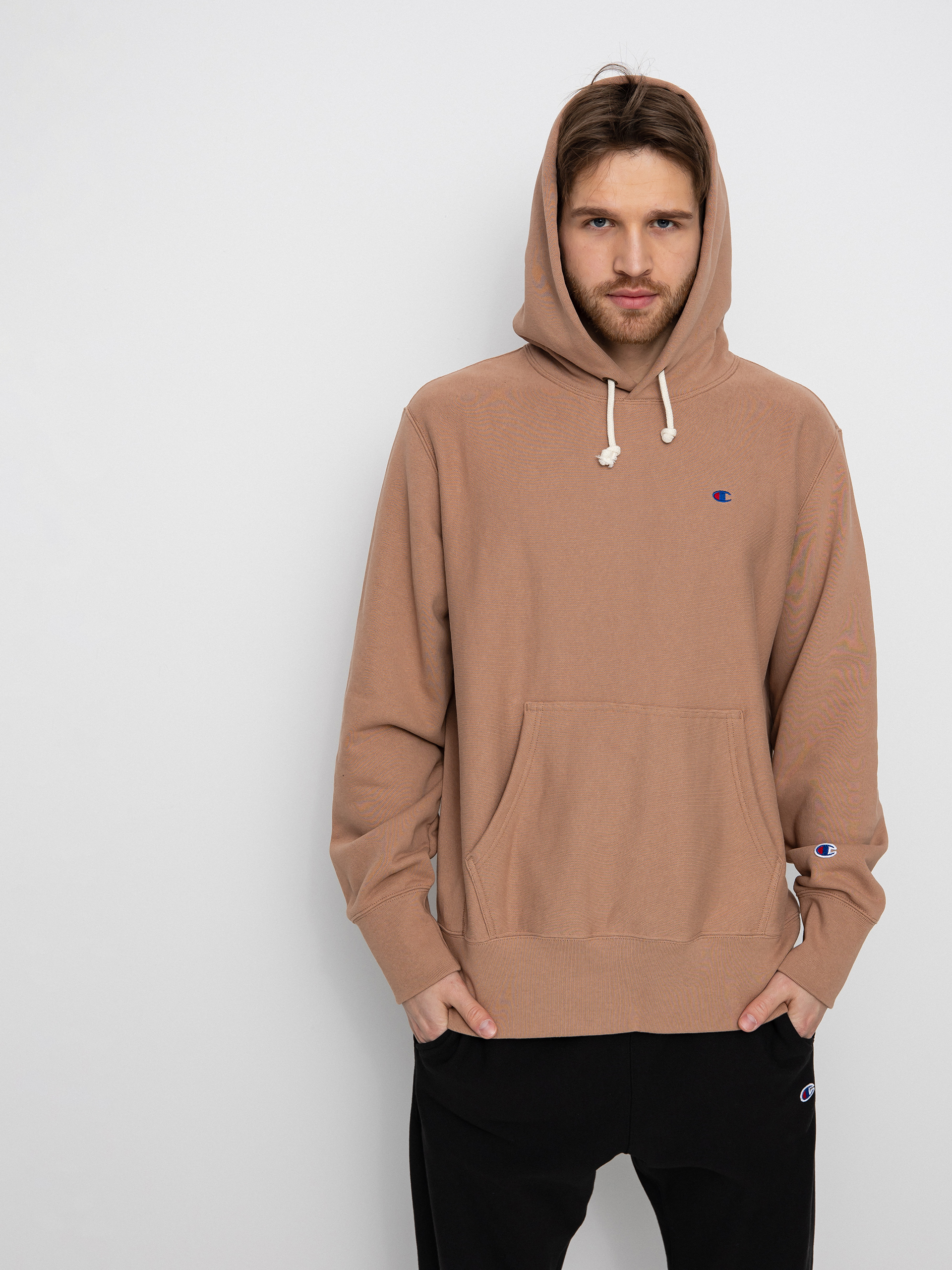 Hanorac cu glugă Champion Hooded Sweatshirt 217233 HD (bvf)
