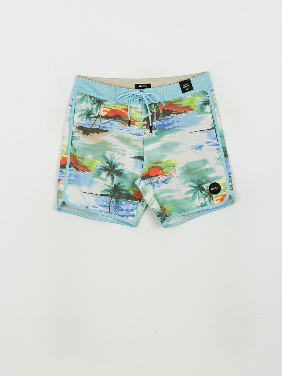 Șort pentru plajă RVCA Freeport Trunk (blue multi)