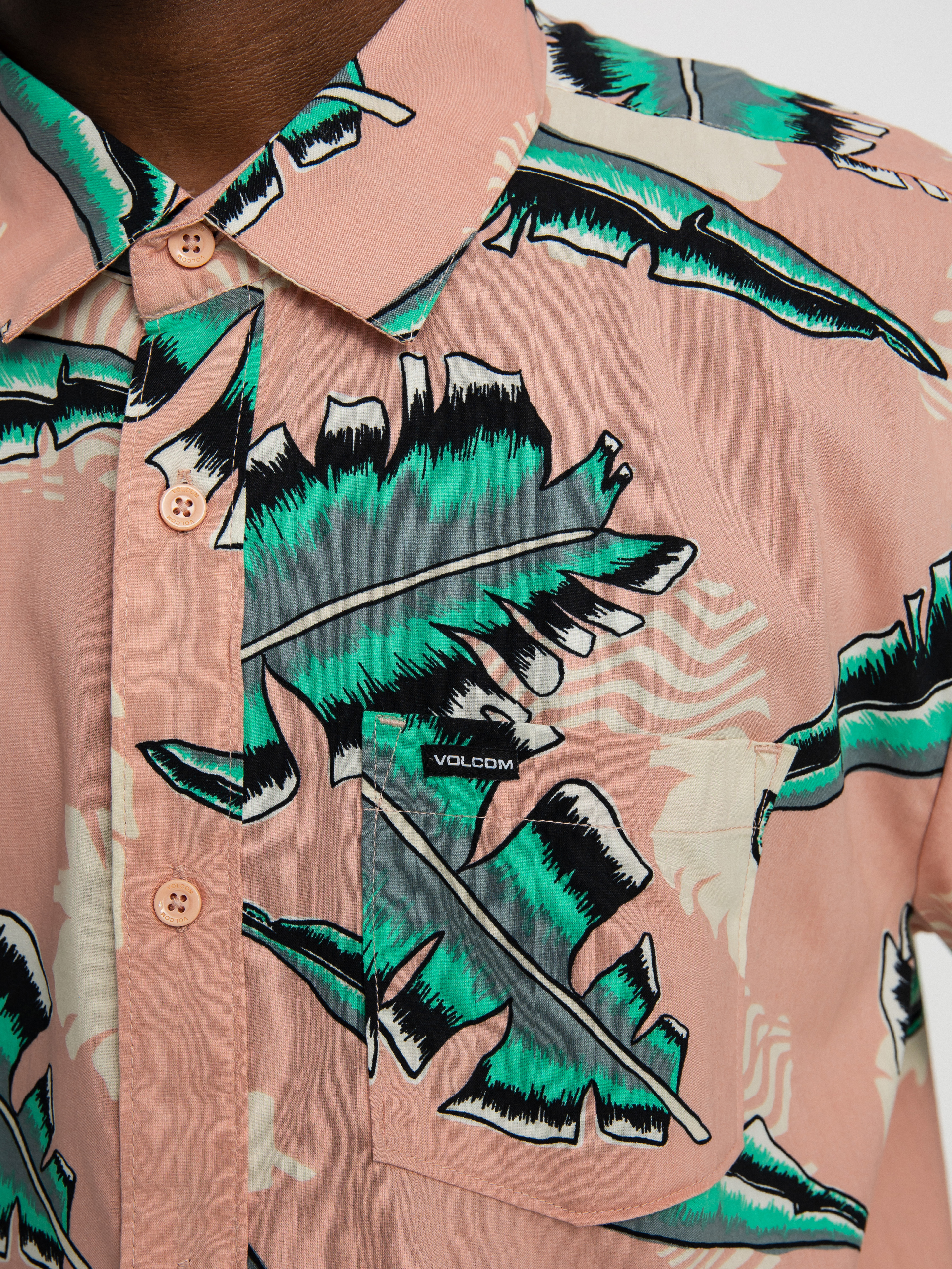 Cămașă Volcom Detoonator (misty rose)