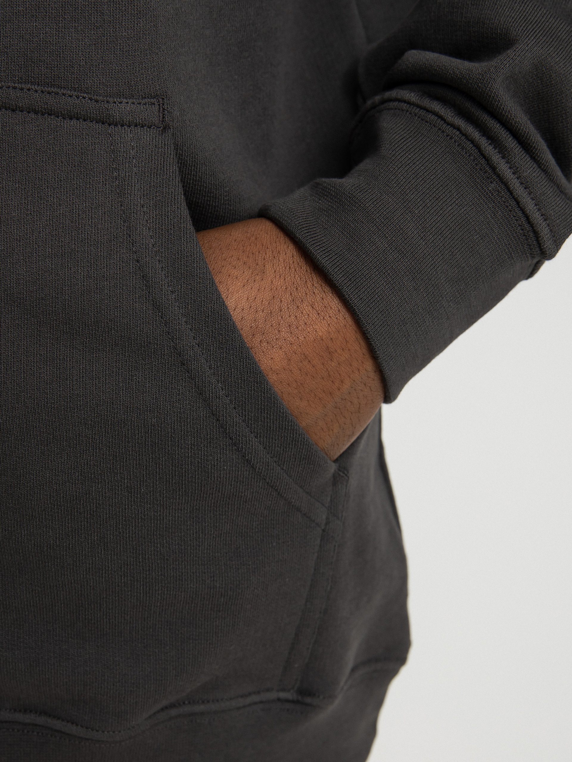 Hanorac cu glugă RVCA Save Our Soul HD (pirate black)