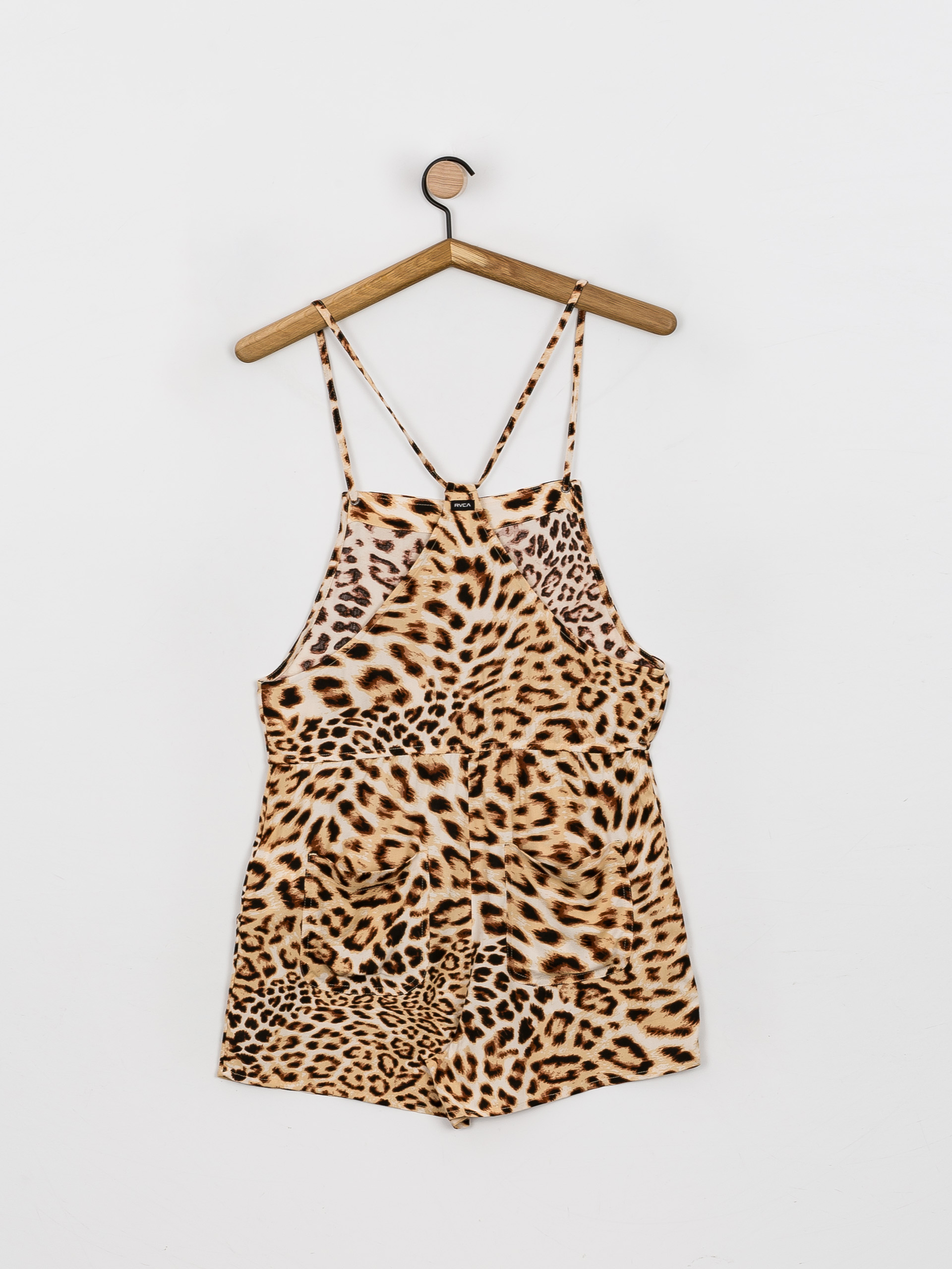 Pentru femei Salopetă RVCA Laidback Romper (light brown)