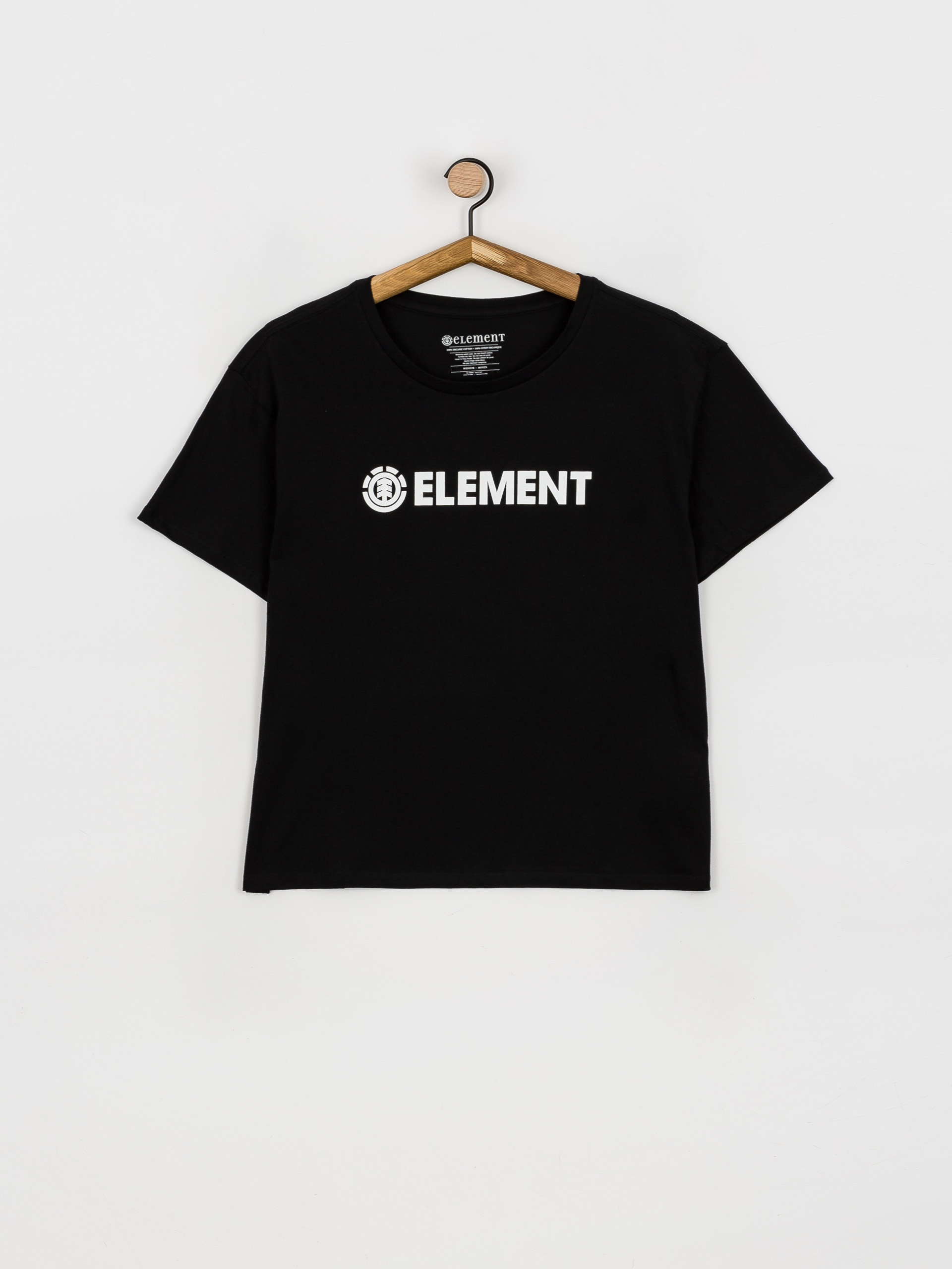 Tricou Element Logo Wmn (flint black)