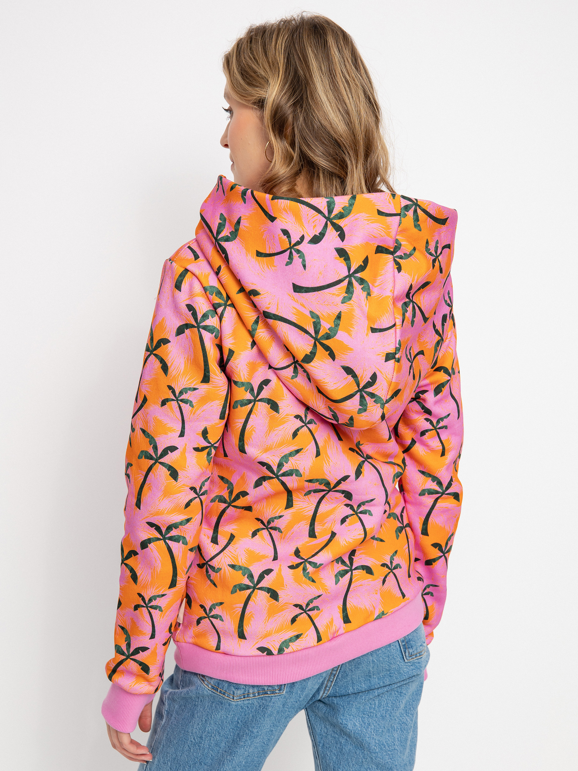 Hanorac cu glugă Femi Stories Rum HD Wmn (opr)