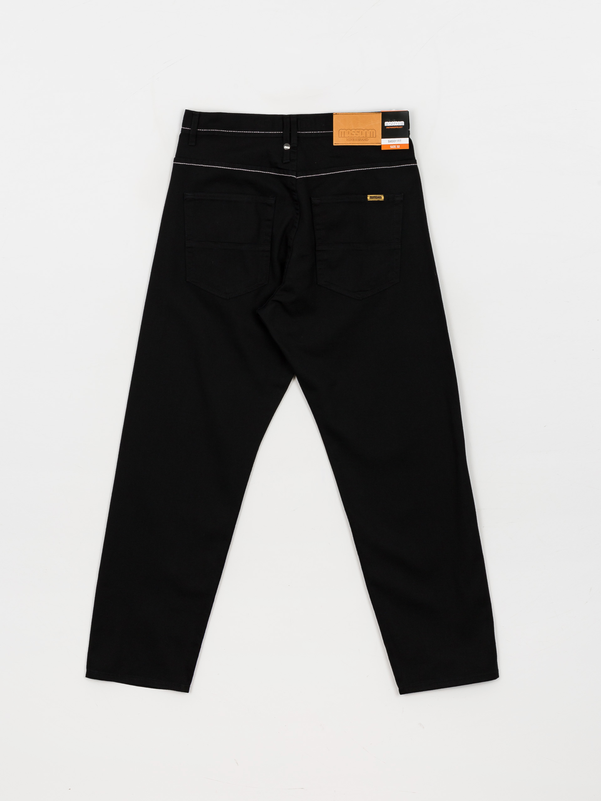 Pantaloni MassDnm Slang Baggy Fit (black)