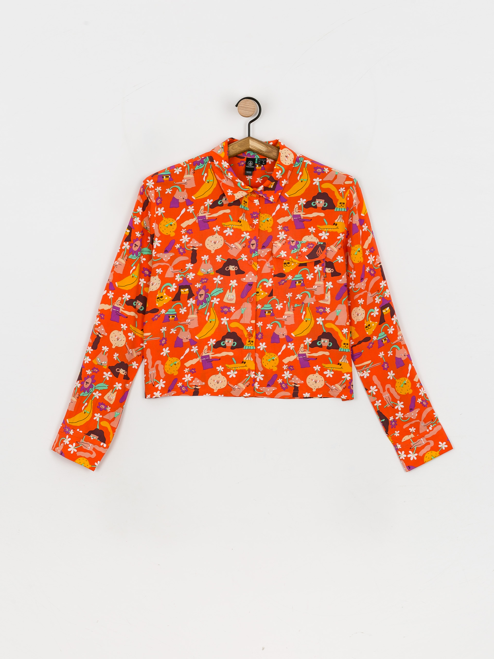 Cămașă Volcom Egle Zvirblyte Woven Wmn (living coral)