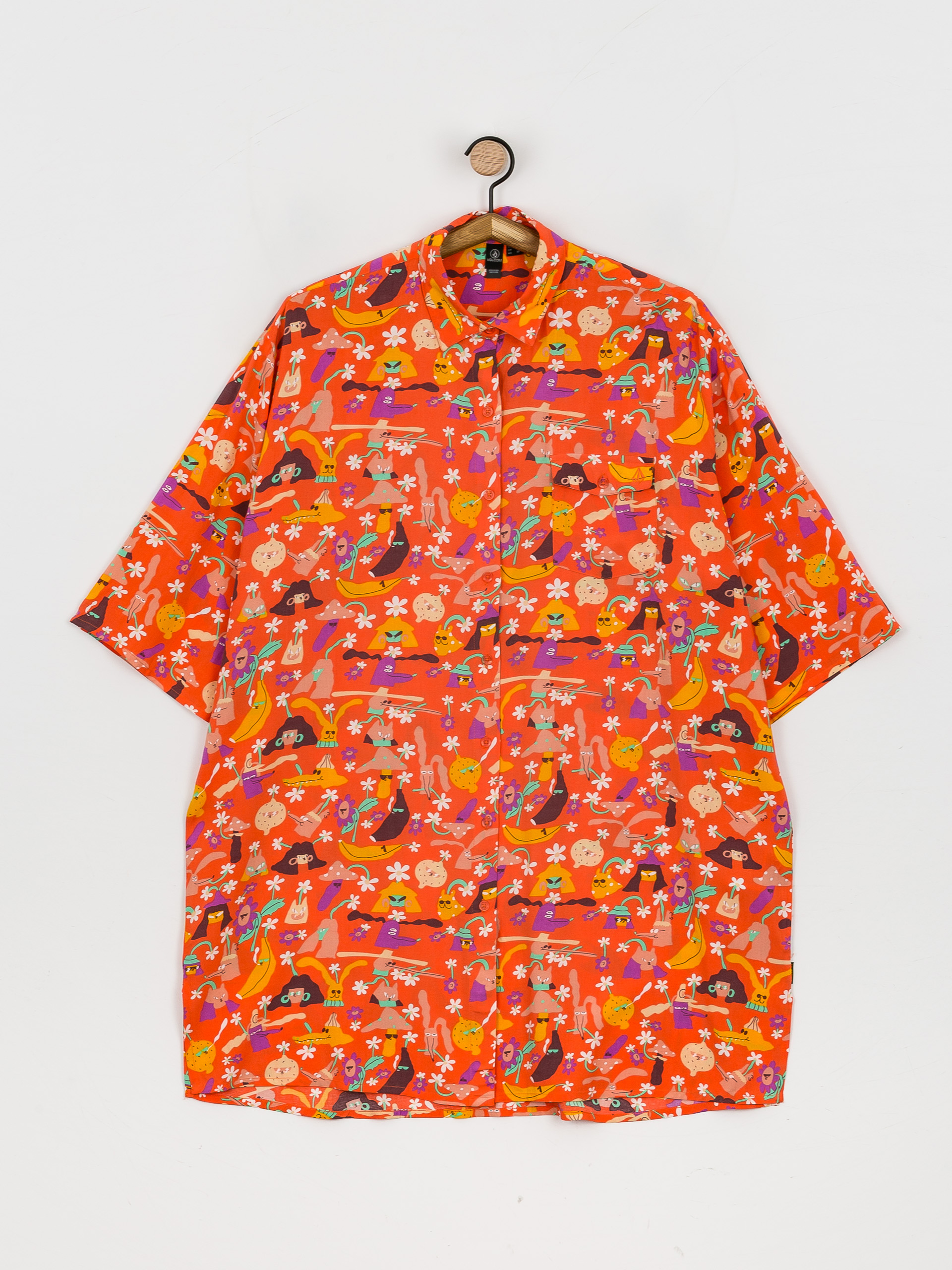 Fustă Volcom Egle Zvirblyte Wmn (living coral)