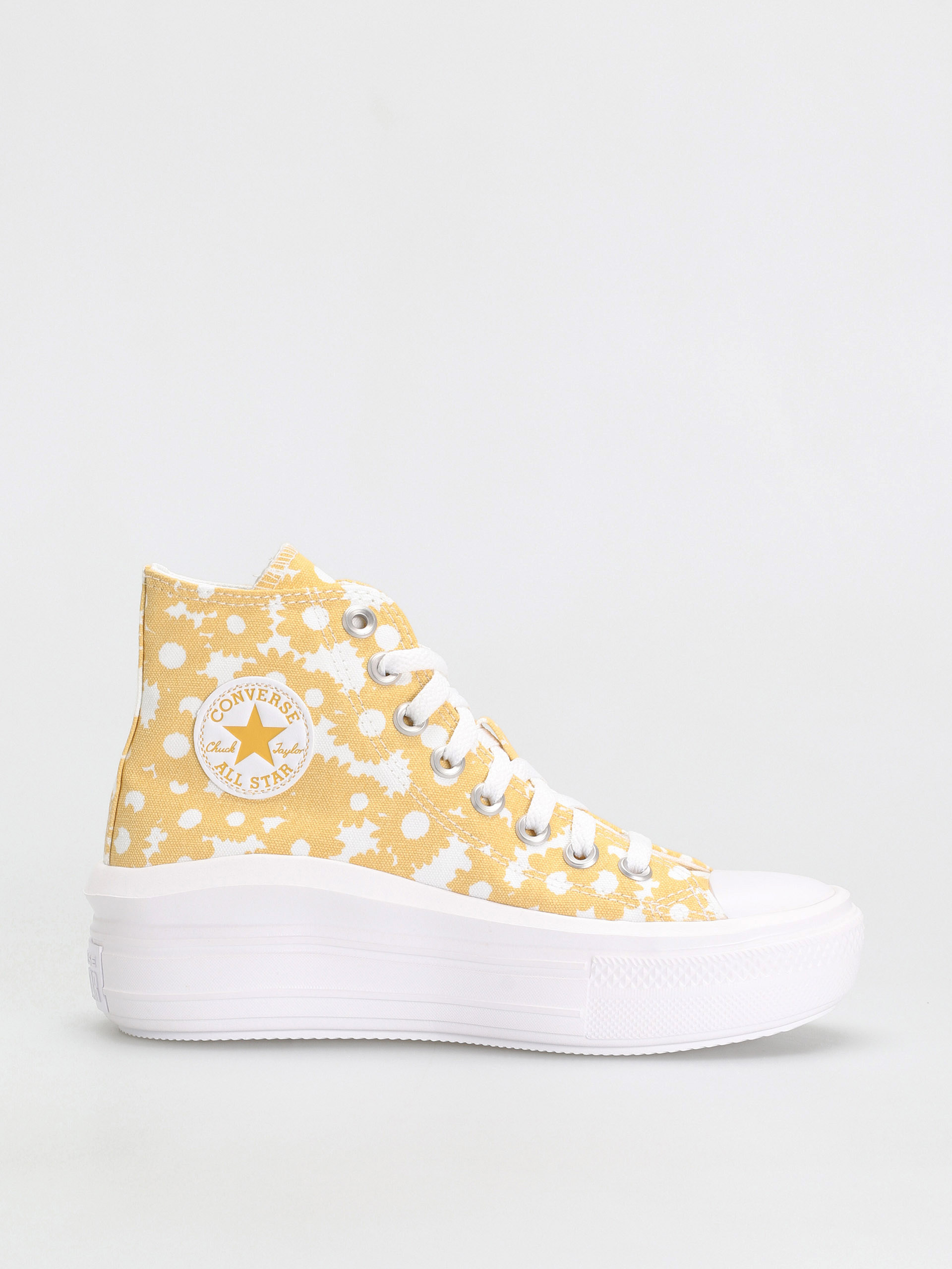 Pantofi Converse Chuck Taylor All Star Move Hi Wmn (cyber mango/white/white)