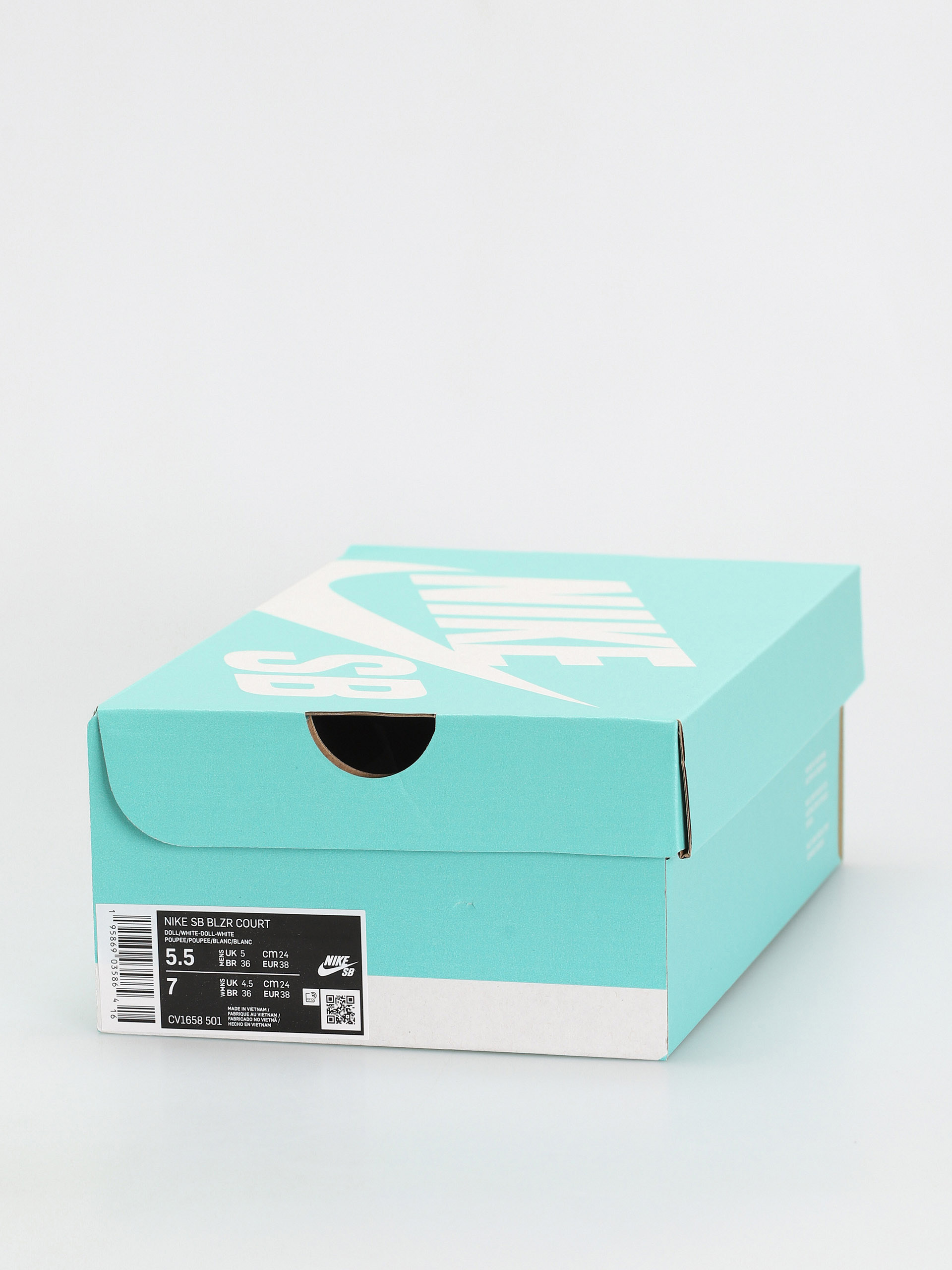 Pantofi Nike SB Blazer Court (doll/white doll white)