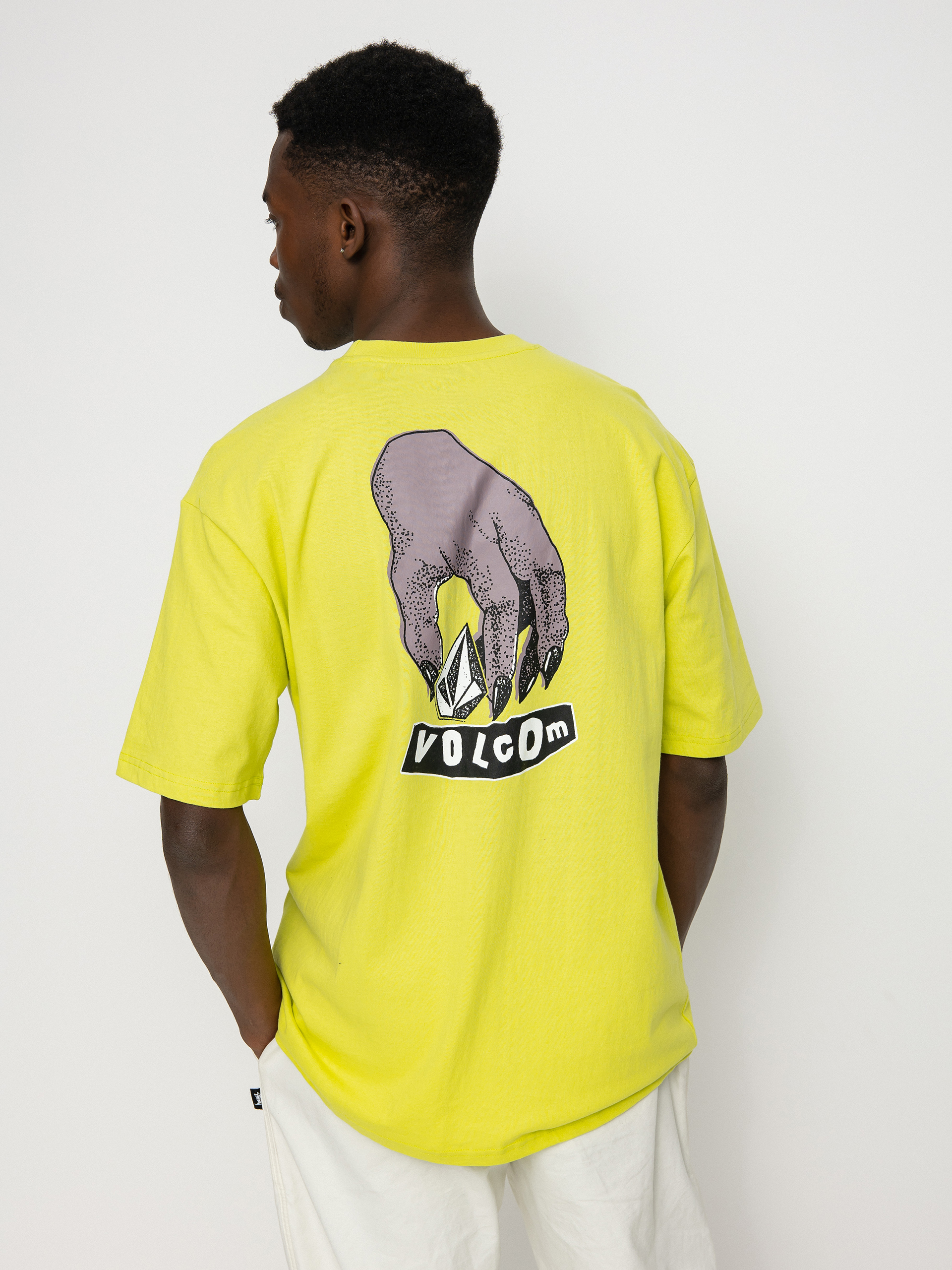 Tricou Volcom Stone Grab (limeade)