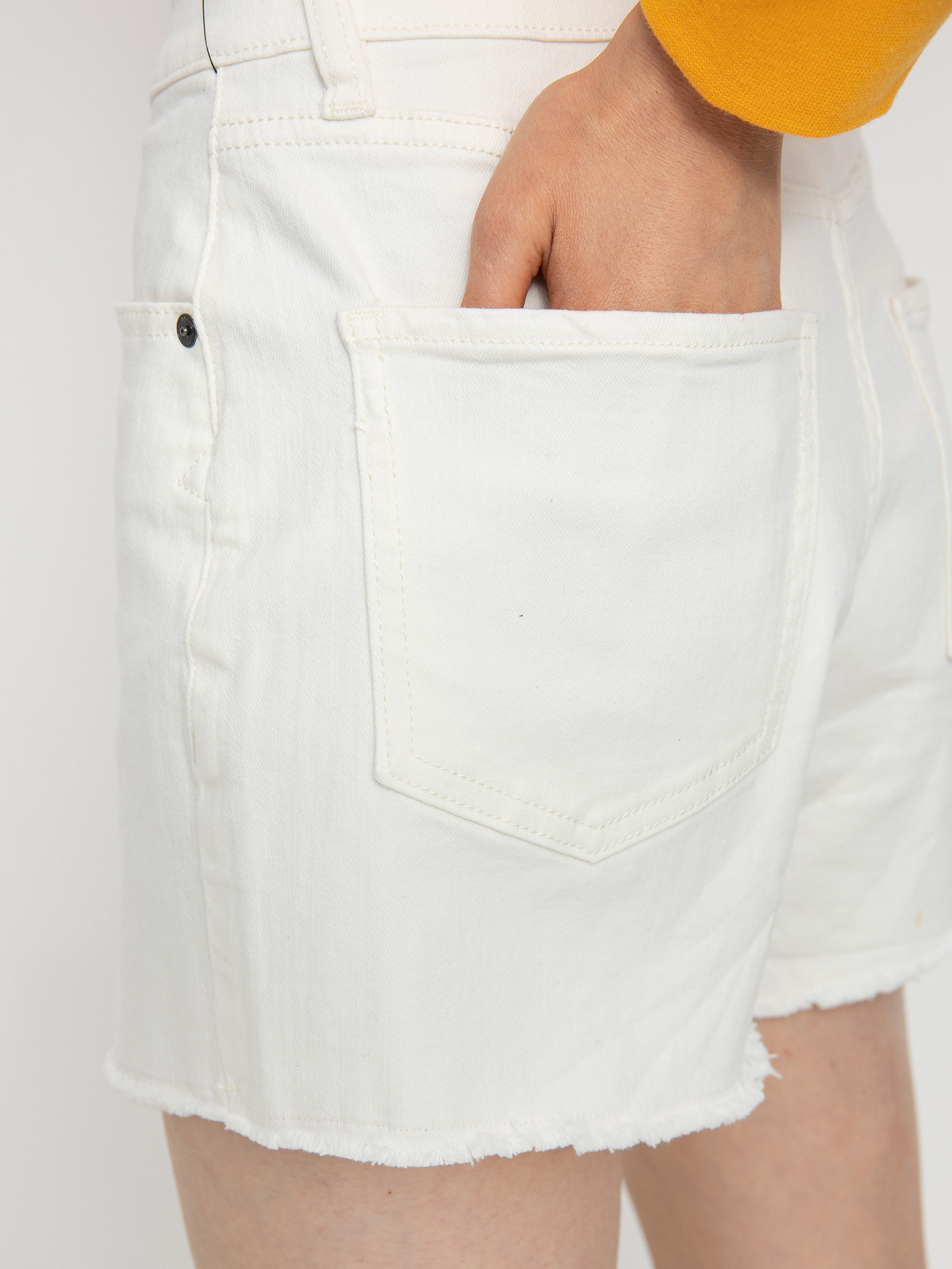 Șort Volcom Stn Step Hirise Wmn (star white)