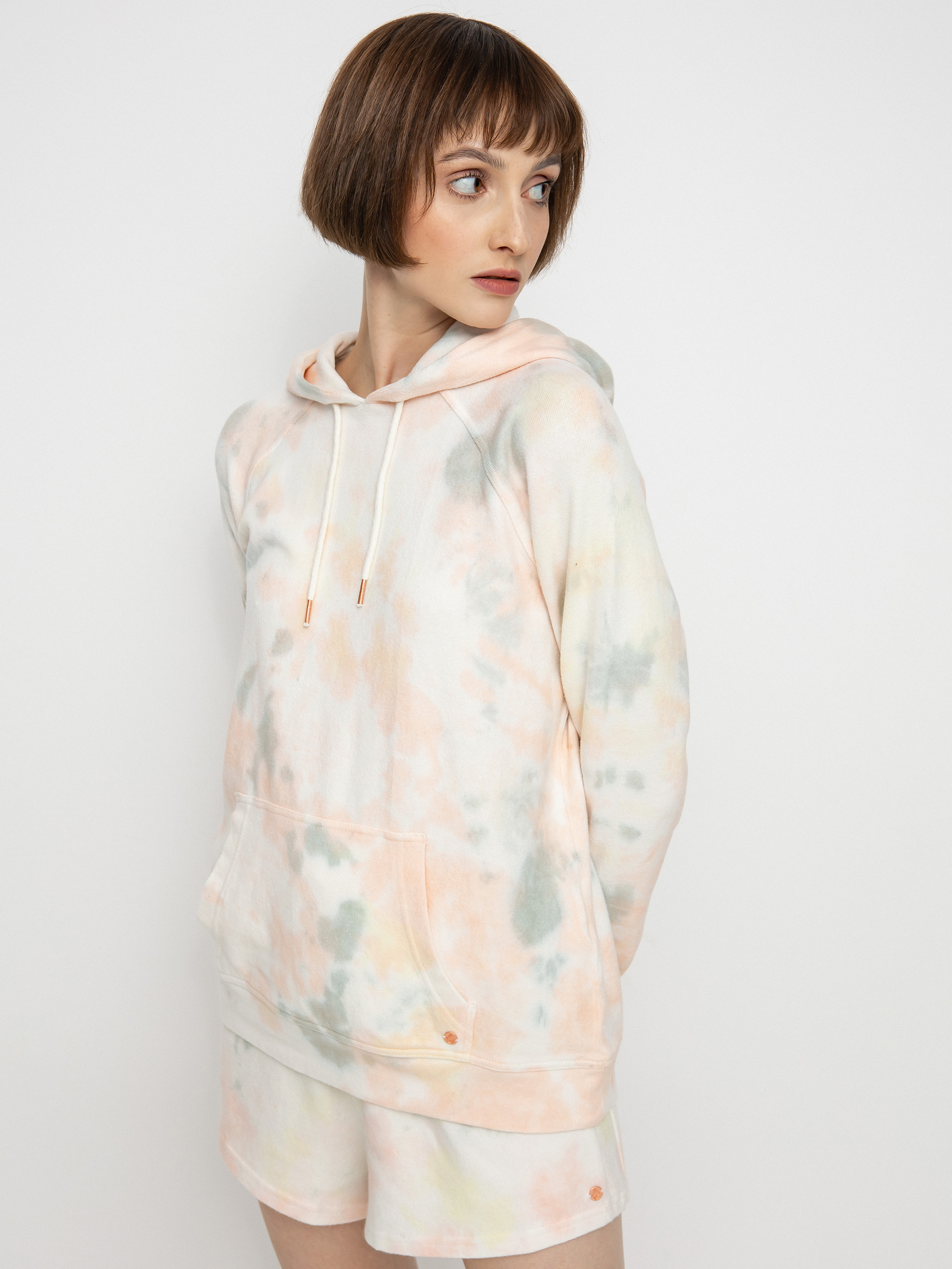 Hanorac cu glugă Volcom Lil HD Wmn (multi)