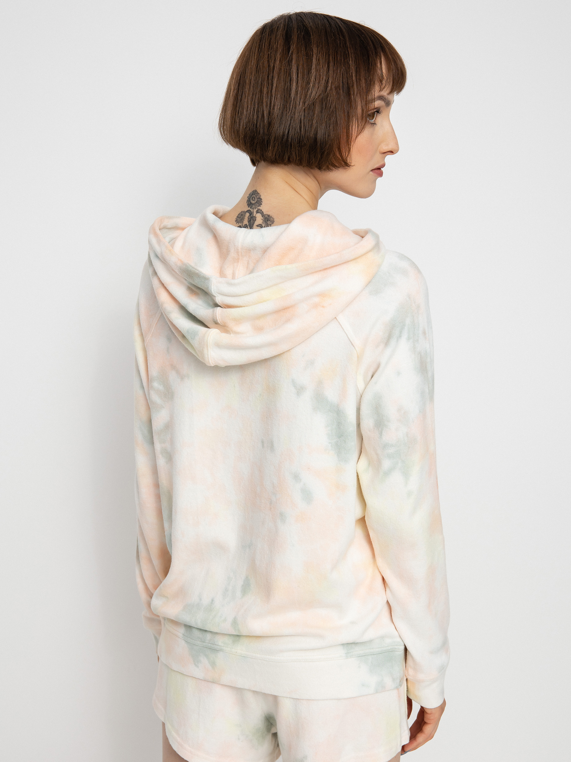 Hanorac cu glugă Volcom Lil HD Wmn (multi)