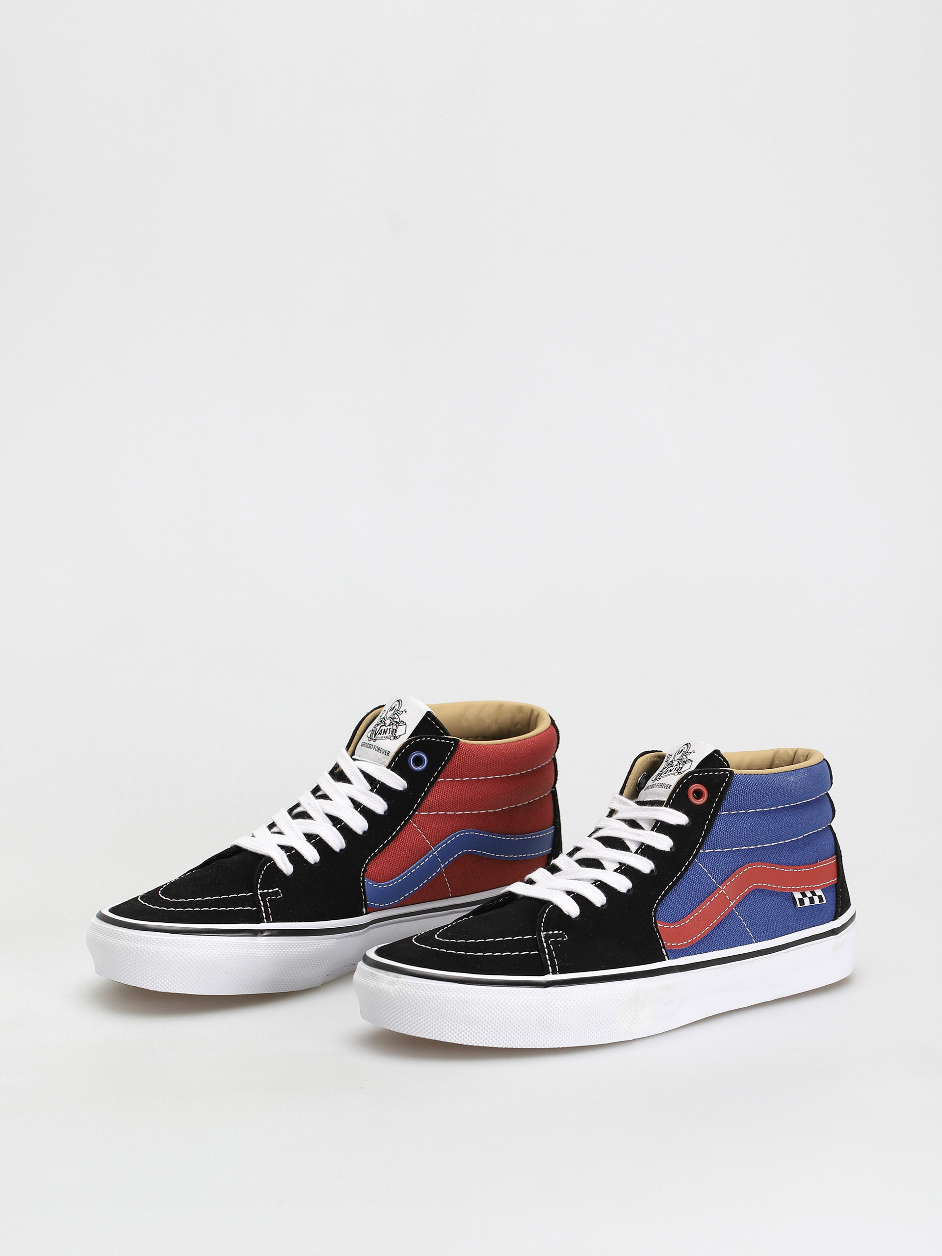 Pantofi Vans Skate Grosso Mid (university/red/blue)
