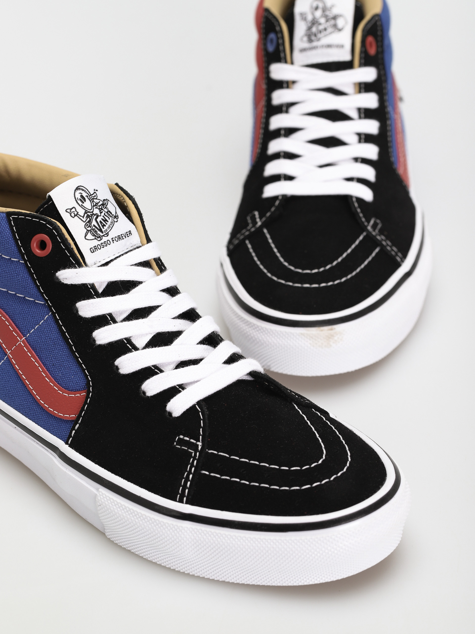 Pantofi Vans Skate Grosso Mid (university/red/blue)
