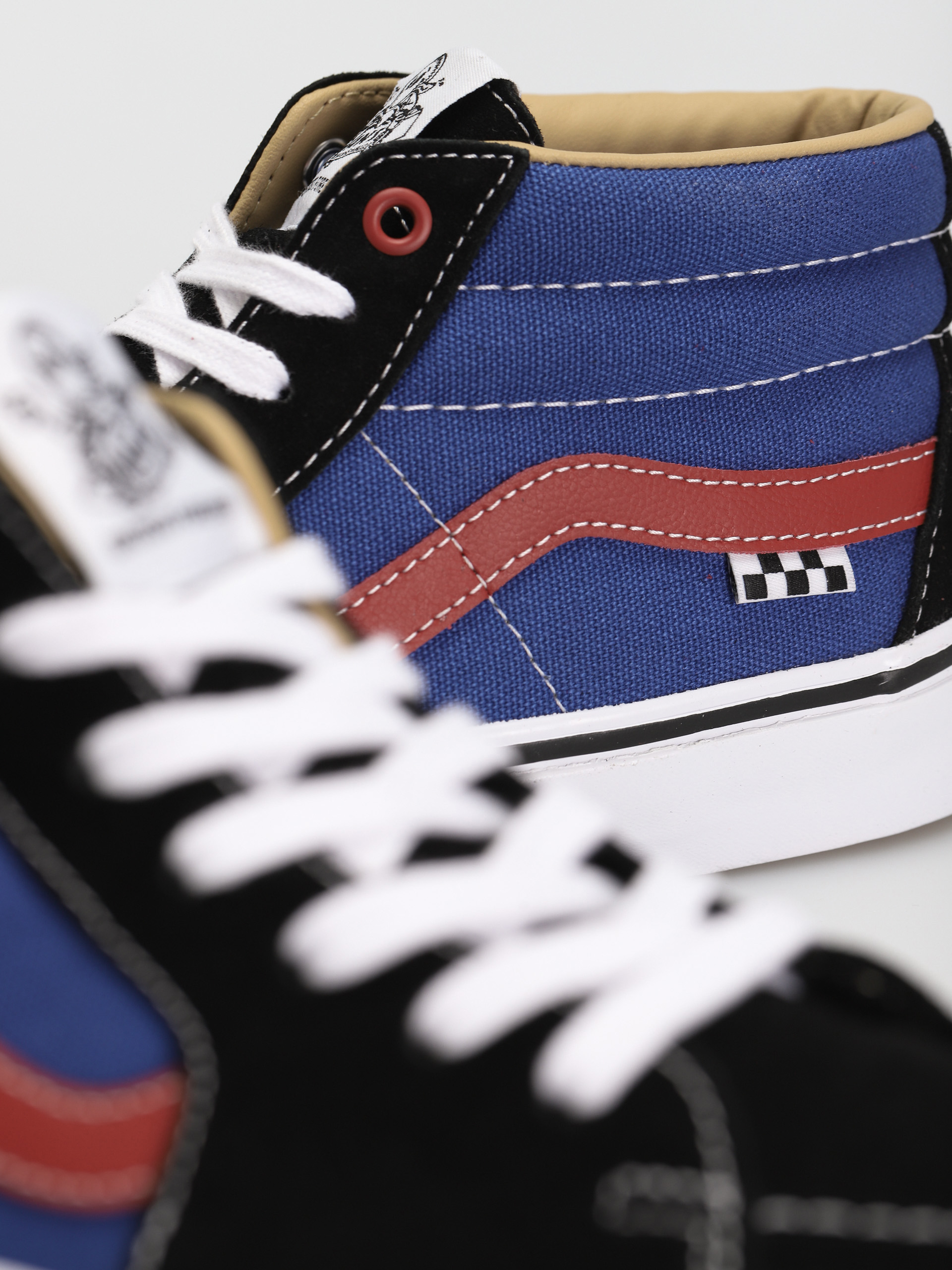 Pantofi Vans Skate Grosso Mid (university/red/blue)